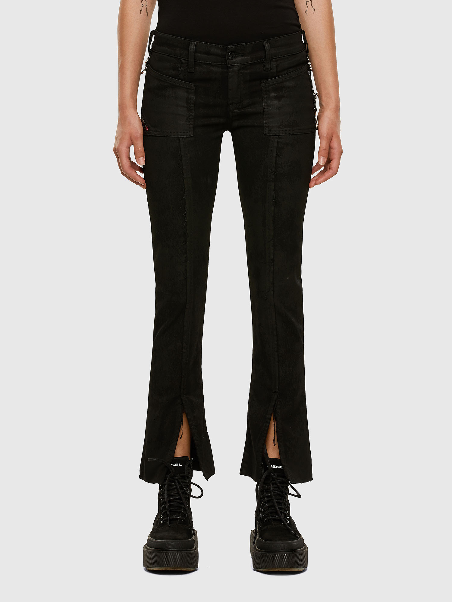 Slandy 069NG, Black/Dark grey Diesel - Slandy 069NG, Black/Dark grey - Jeans - Image 1