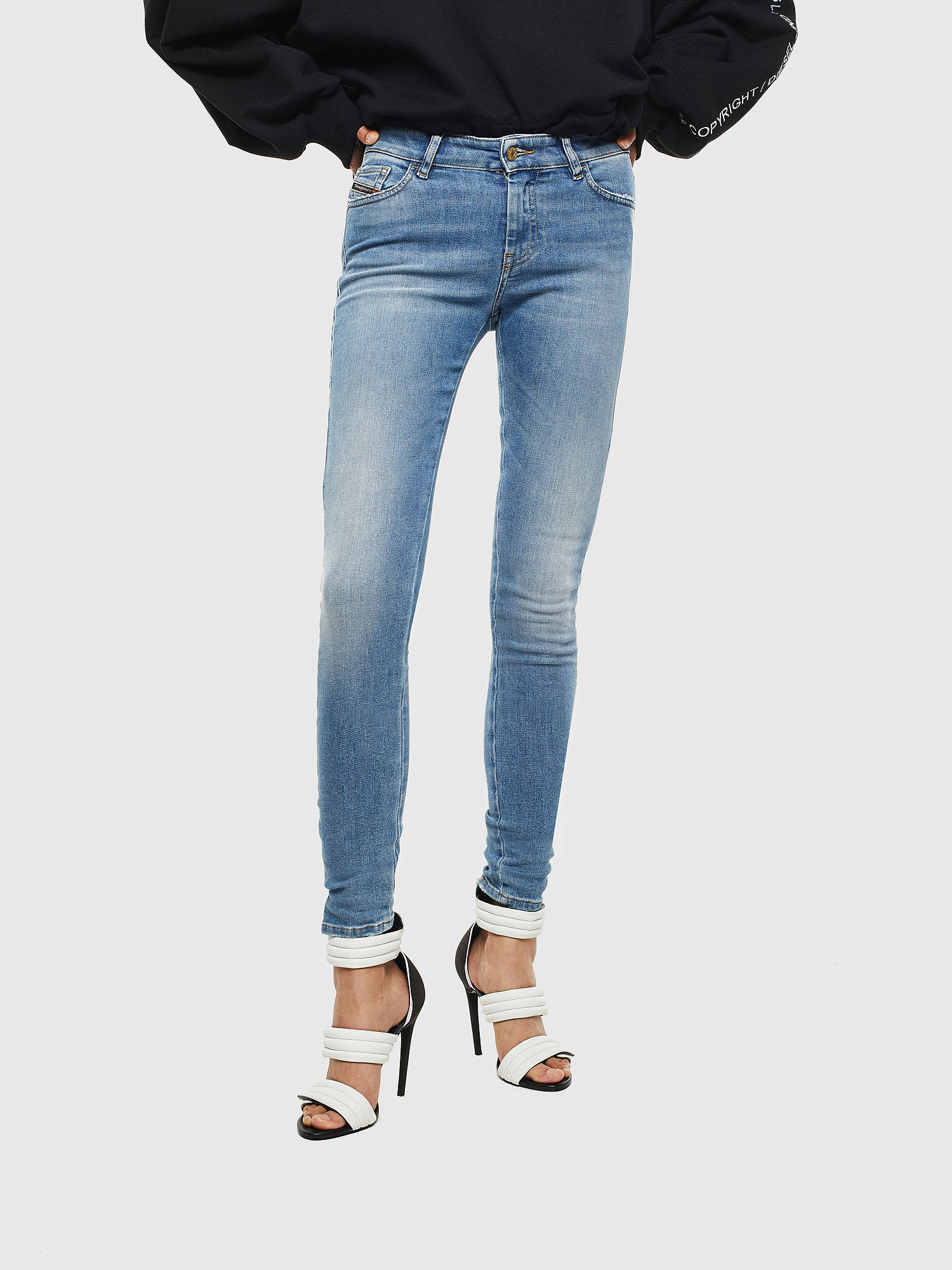 Slandy 0095B, Light Blue Diesel - Slandy 0095B, Light Blue - Jeans - Image 1