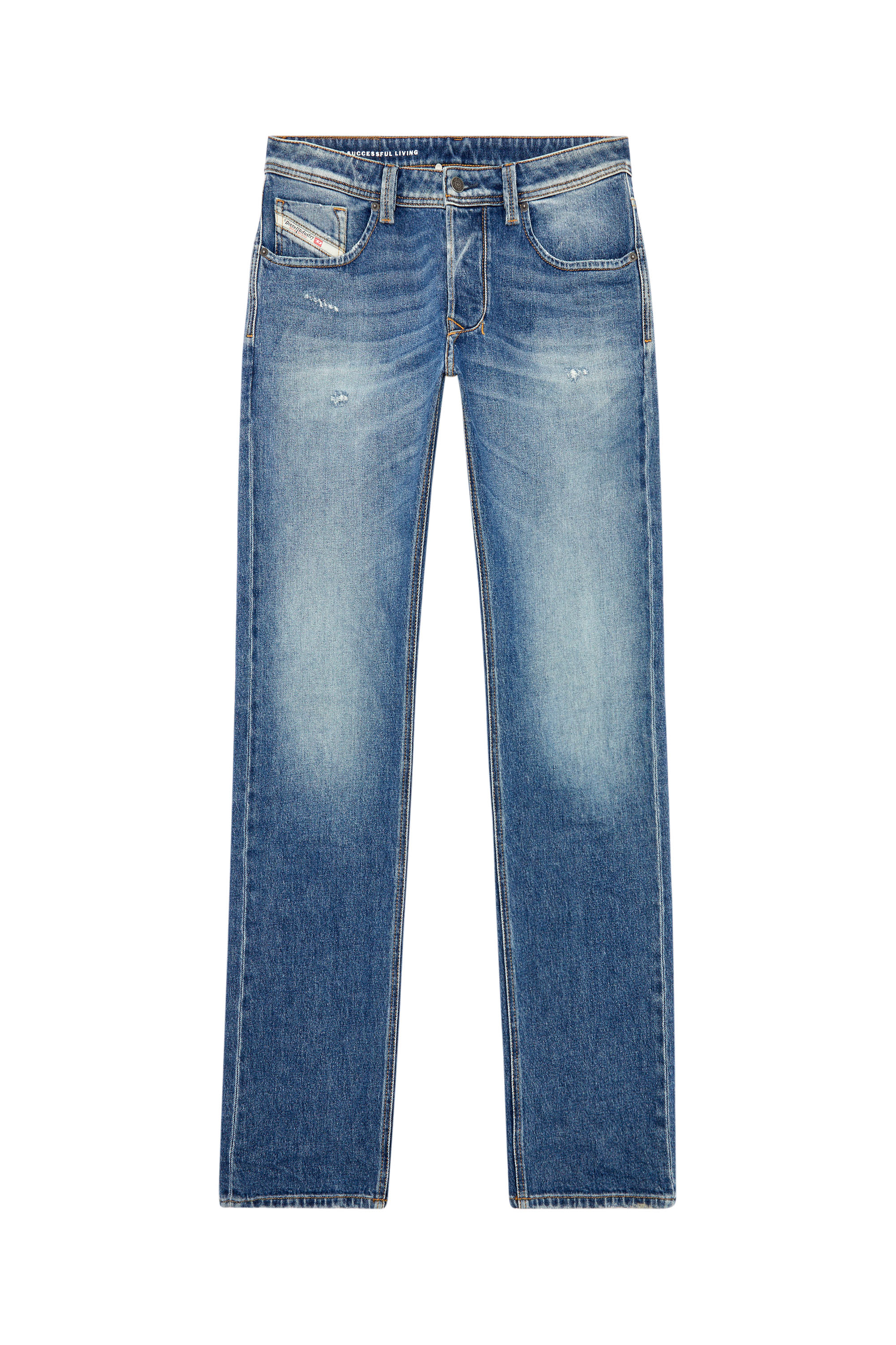 Diesel - Straight Jeans 1985 Larkee 09I16, Medium blue - Image 6