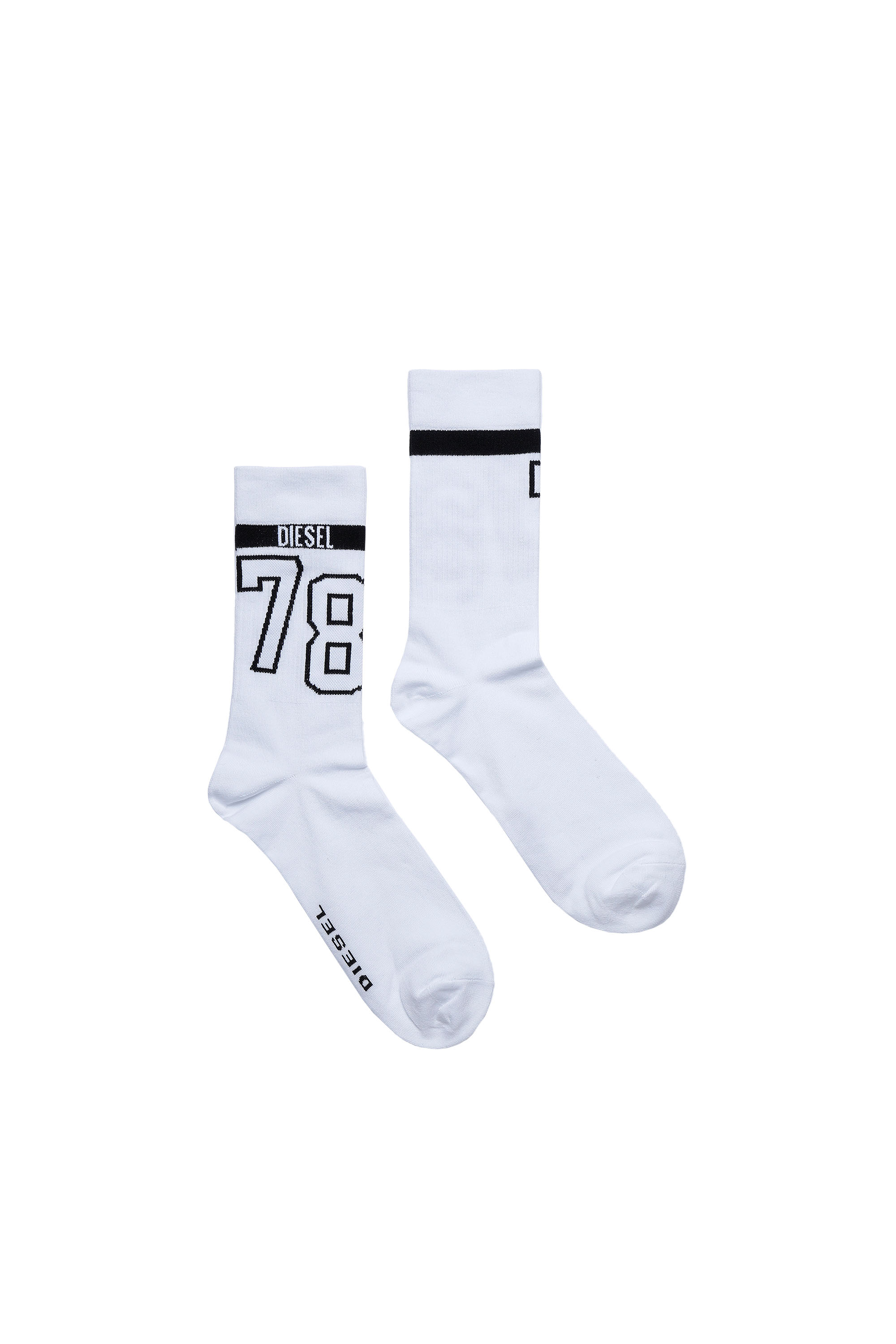 SKM-HERMINE, White Diesel - SKM-HERMINE, White - Socks - Image 1