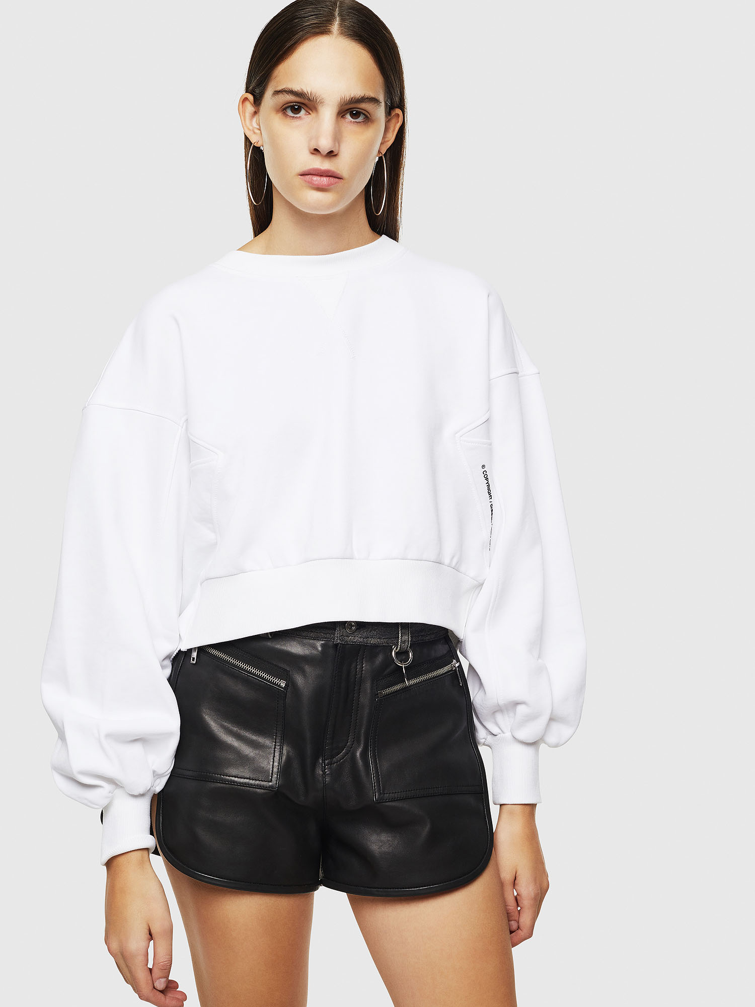 F-MONDY, White Diesel - F-MONDY, White - Sweaters - Image 1