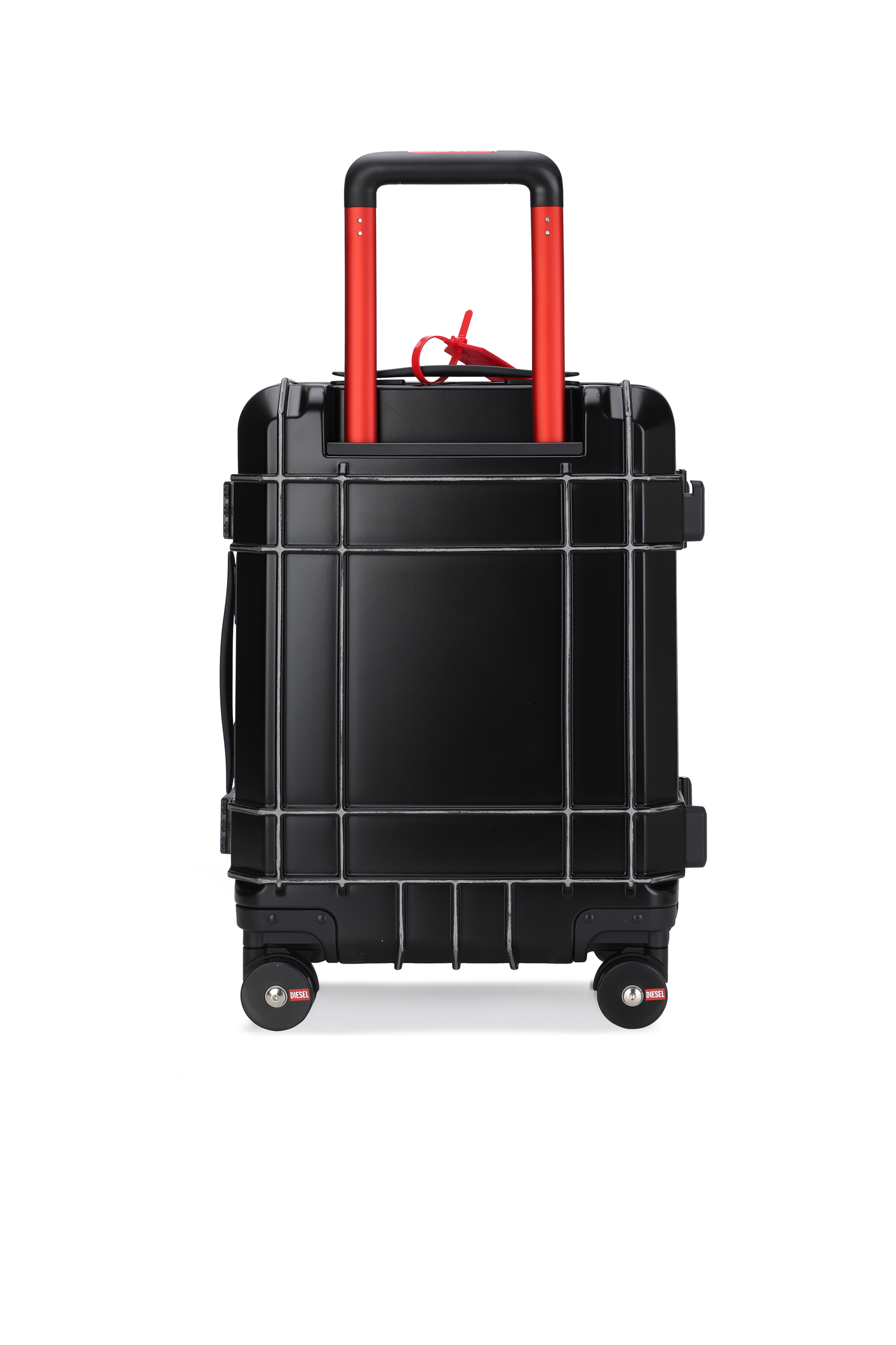 Diesel - DIESEL PC STRONG IMAGE TROLLEY- DSL003, Unisex's Rugged carry‑on suitcase 20" in Black - 3