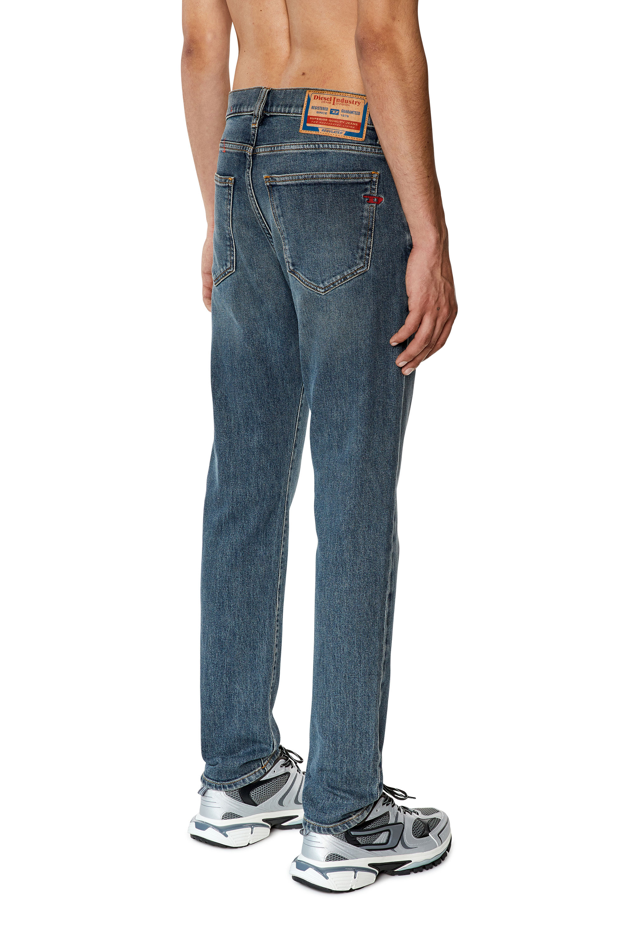 Diesel - Slim Jeans 2019 D-Strukt 09F74, Medium blue - Image 3
