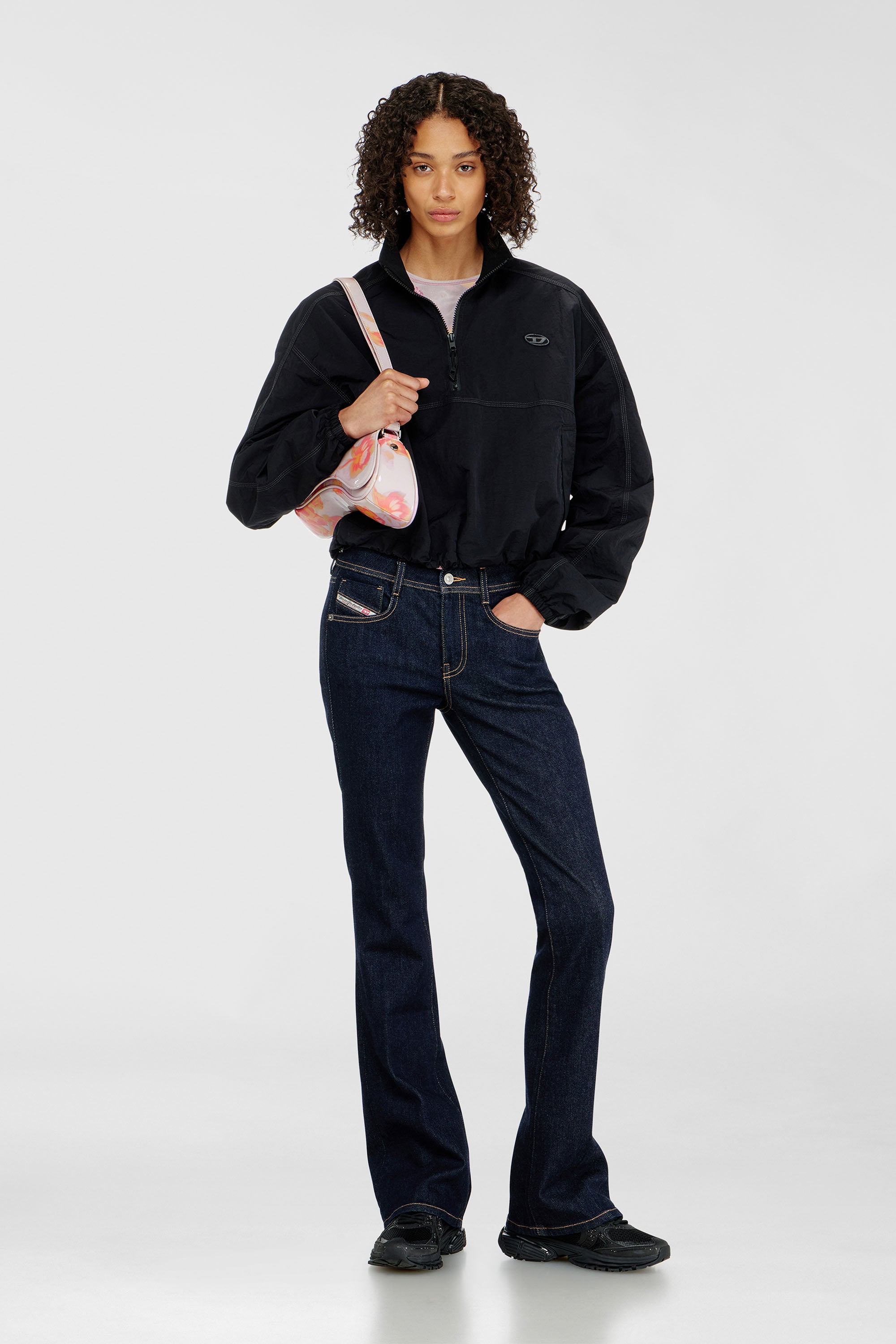 Diesel - Woman's Bootcut Jeans 1969 D-Ebbey 0HDBM, Dark Blue - 1