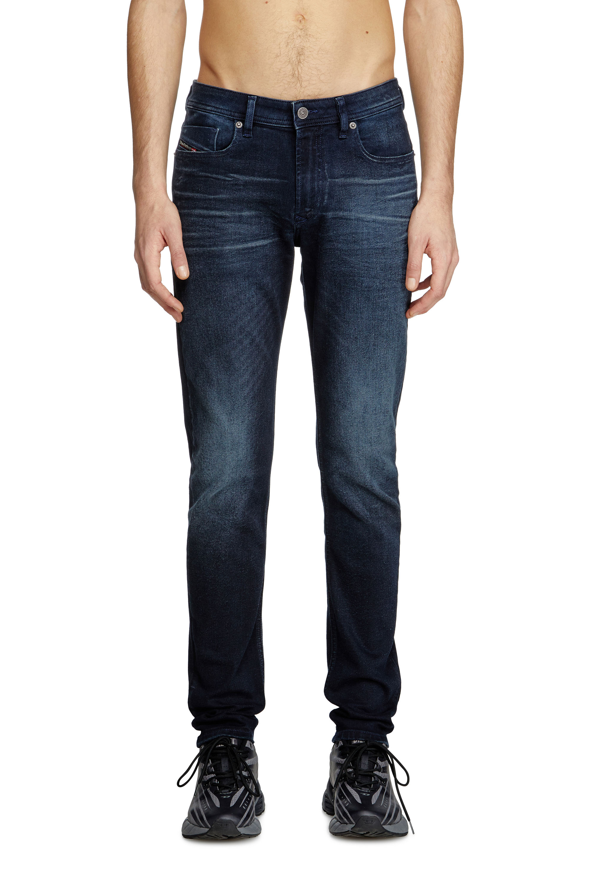 Diesel - Man's Skinny Jeans 1979 Sleenker 0BMBU, Dark Blue - 3