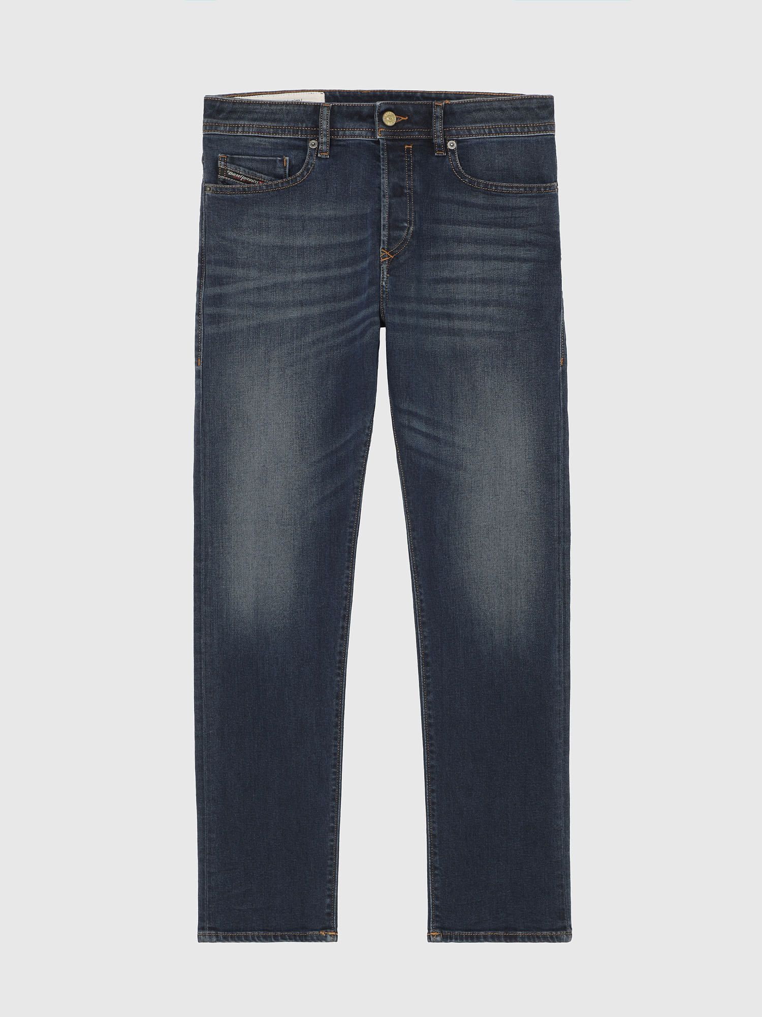 Diesel - Buster 009MA Tapered Jeans, Dark Blue - Image 1