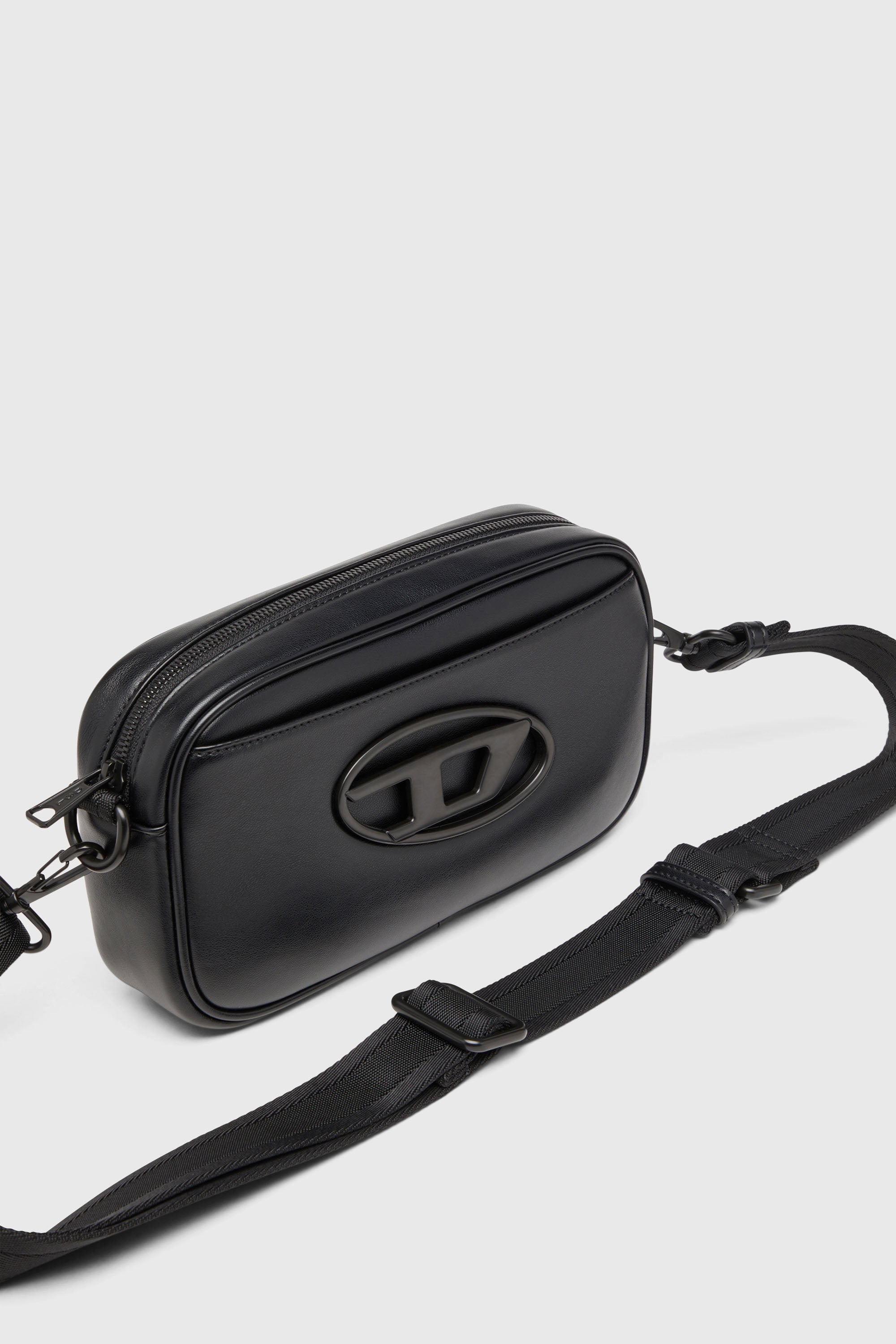 Men's Holi-D-Camera bag in neoprene and PU | Black | Diesel TR