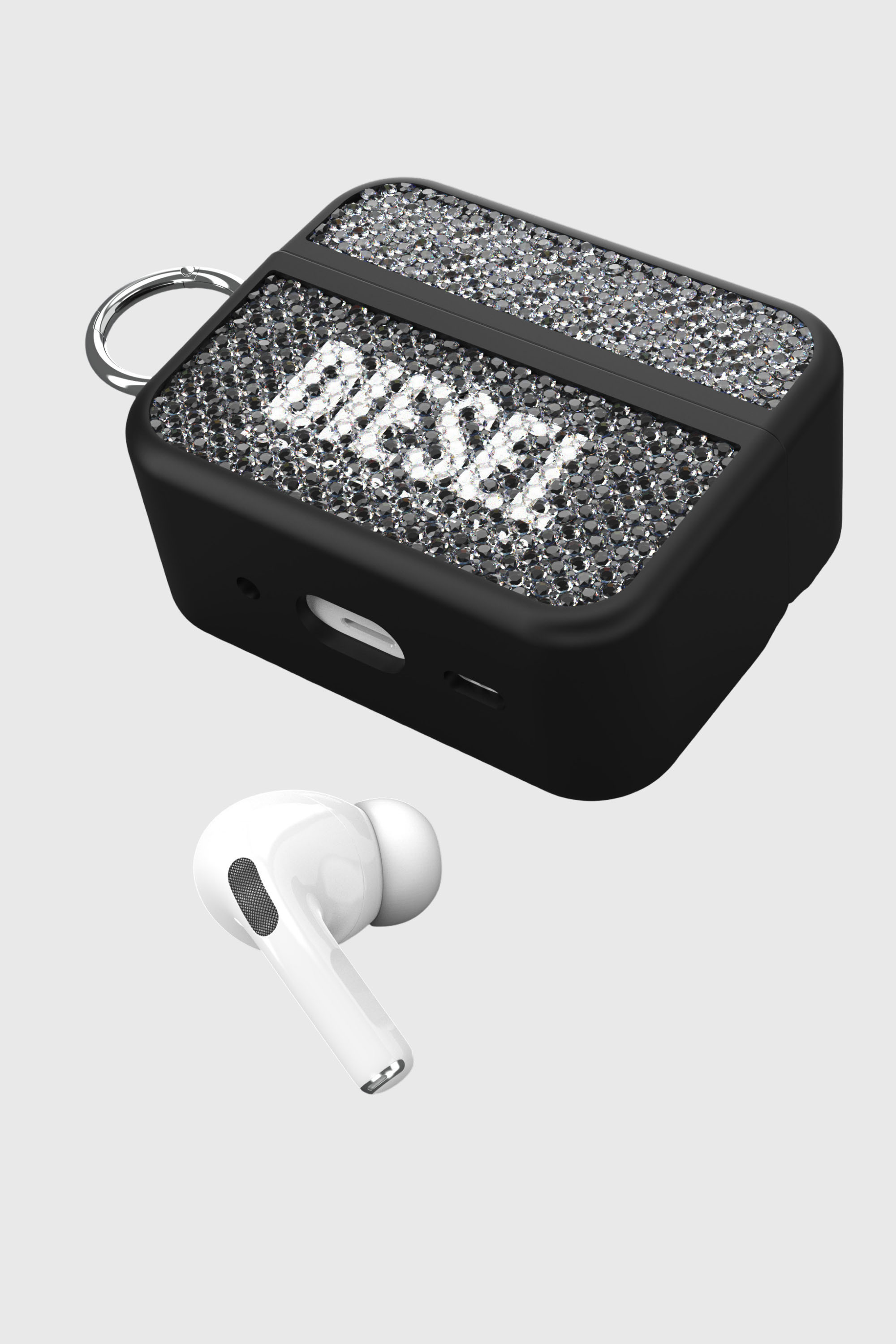 Women's Swarovski Crystal Case for Airpods Pro / Pro 2 | Black