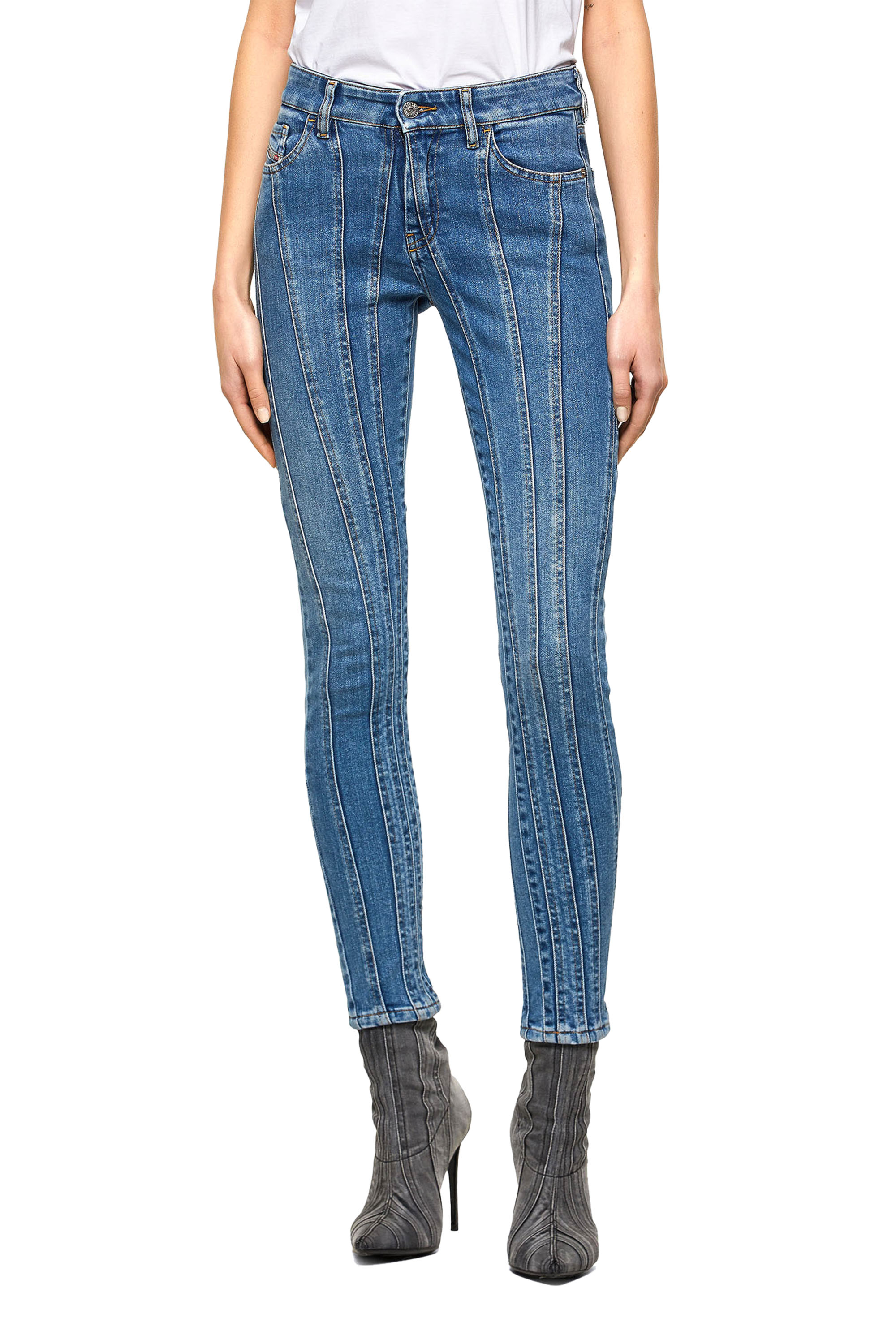 Slandy 009QS, Light Blue Diesel - Slandy 009QS, Light Blue - Jeans - Image 1