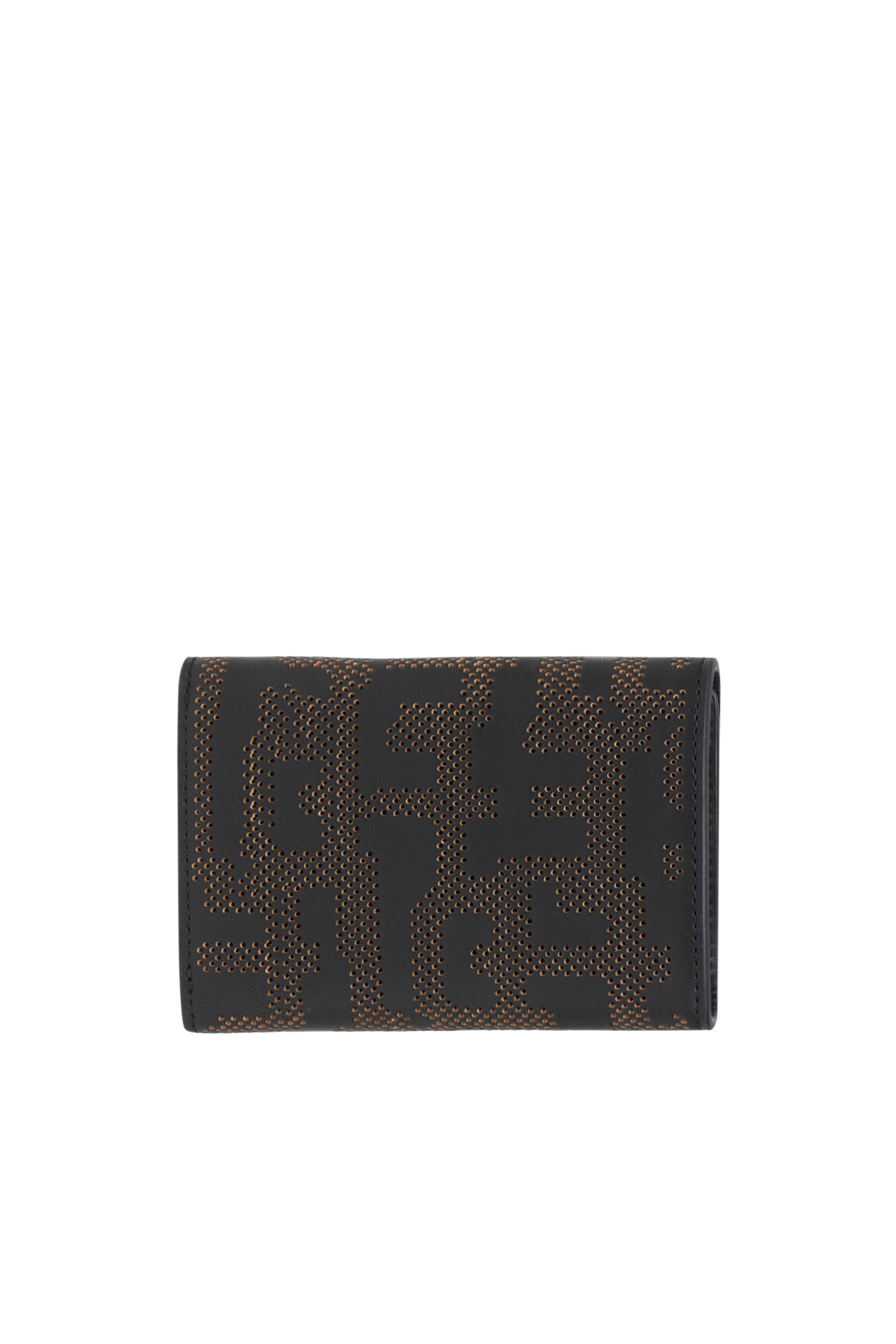 Women's Tri-fold wallet in perforated leather | TRI-FOLD COIN S