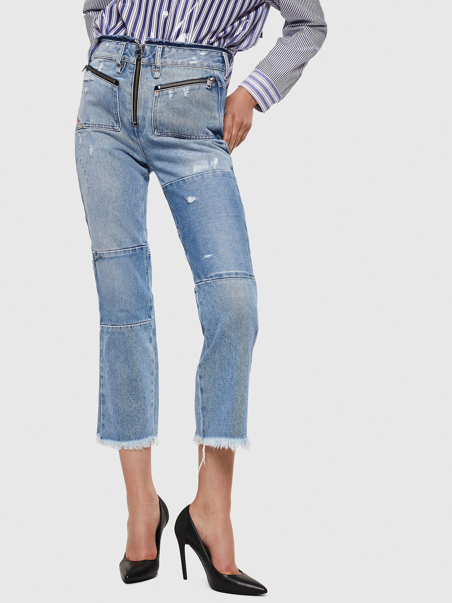 D-Earlie 069GV, Light Blue Diesel - D-Earlie 069GV, Light Blue - Jeans - Image 1