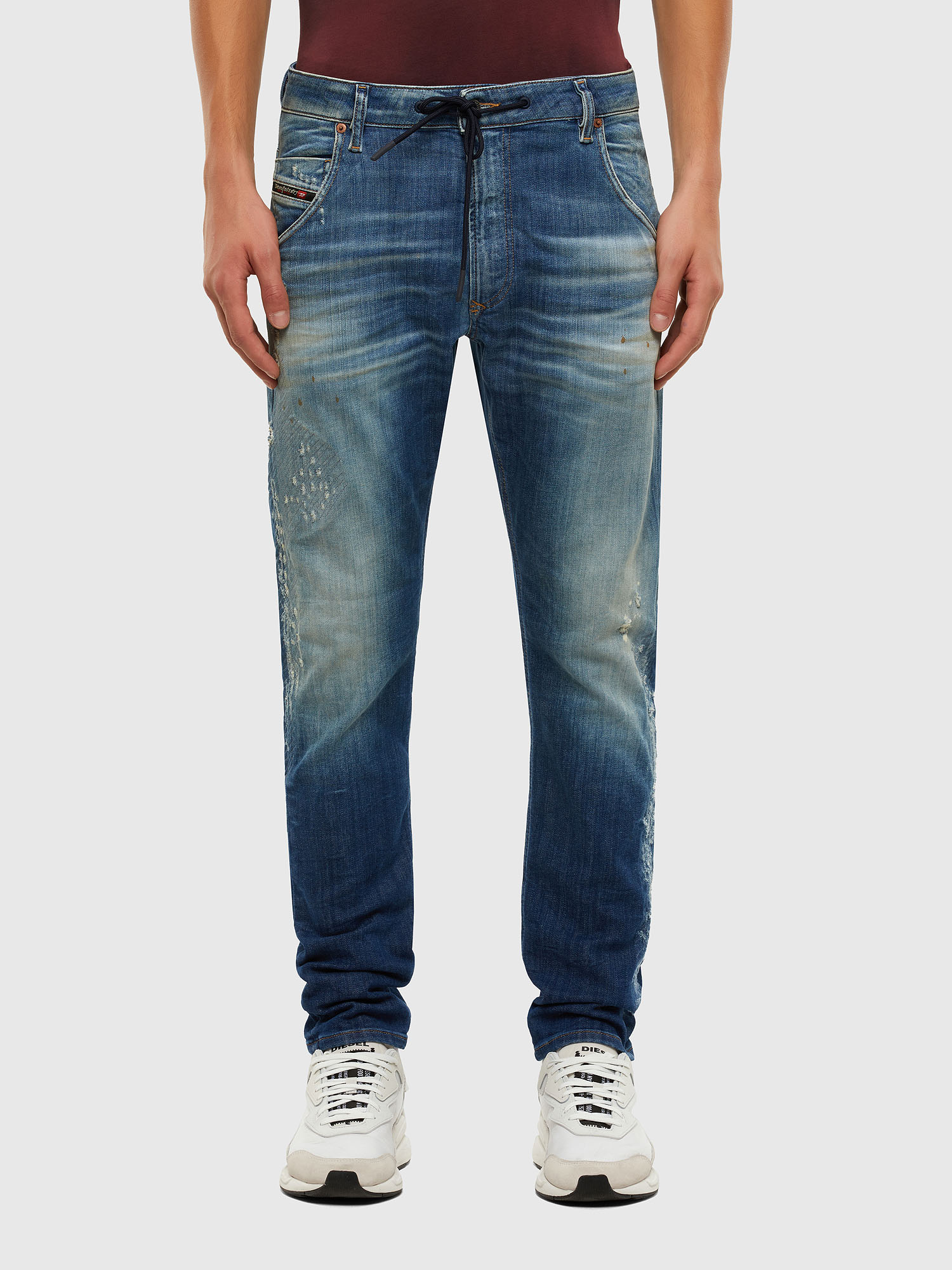 KROOLEY JoggJeans® 009NK, Medium blue Diesel - KROOLEY JoggJeans® 009NK, Medium blue - Jeans - Image 1