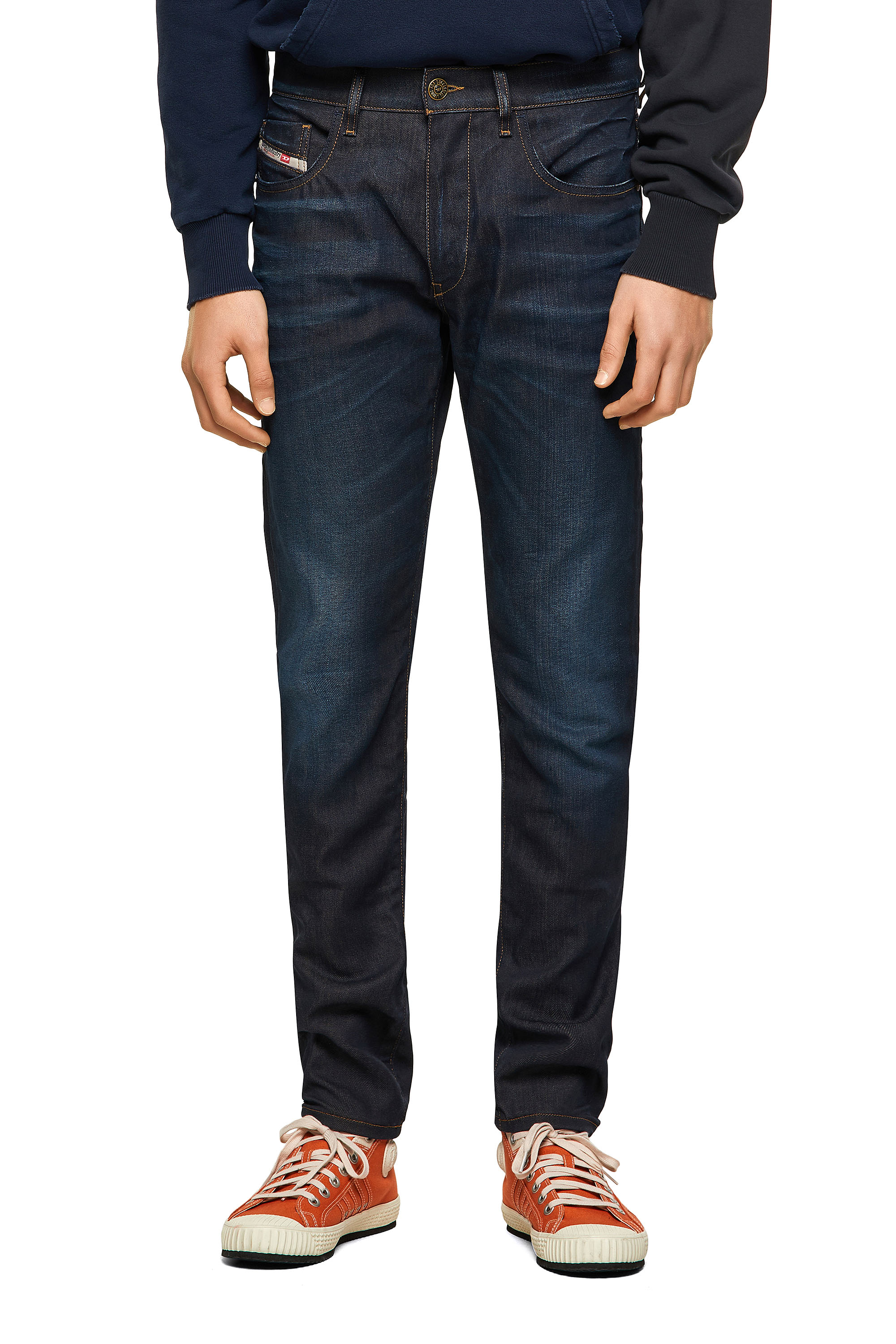 D-Strukt 09A45, Dark Blue Diesel - D-Strukt 09A45, Dark Blue - Jeans - Image 1