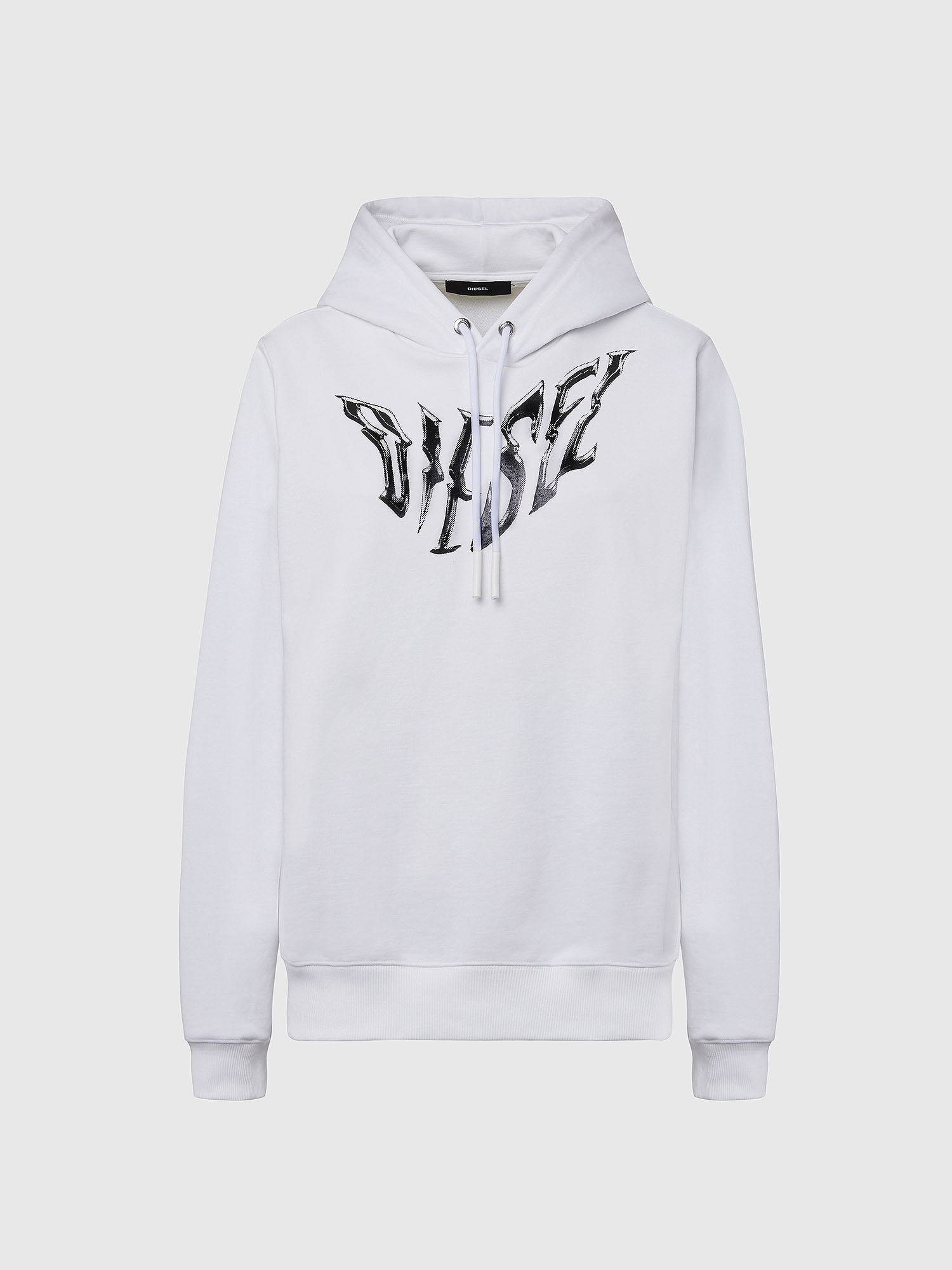F-ANG-HOOD-K21, White Diesel - F-ANG-HOOD-K21, White - Sweaters - Image 1