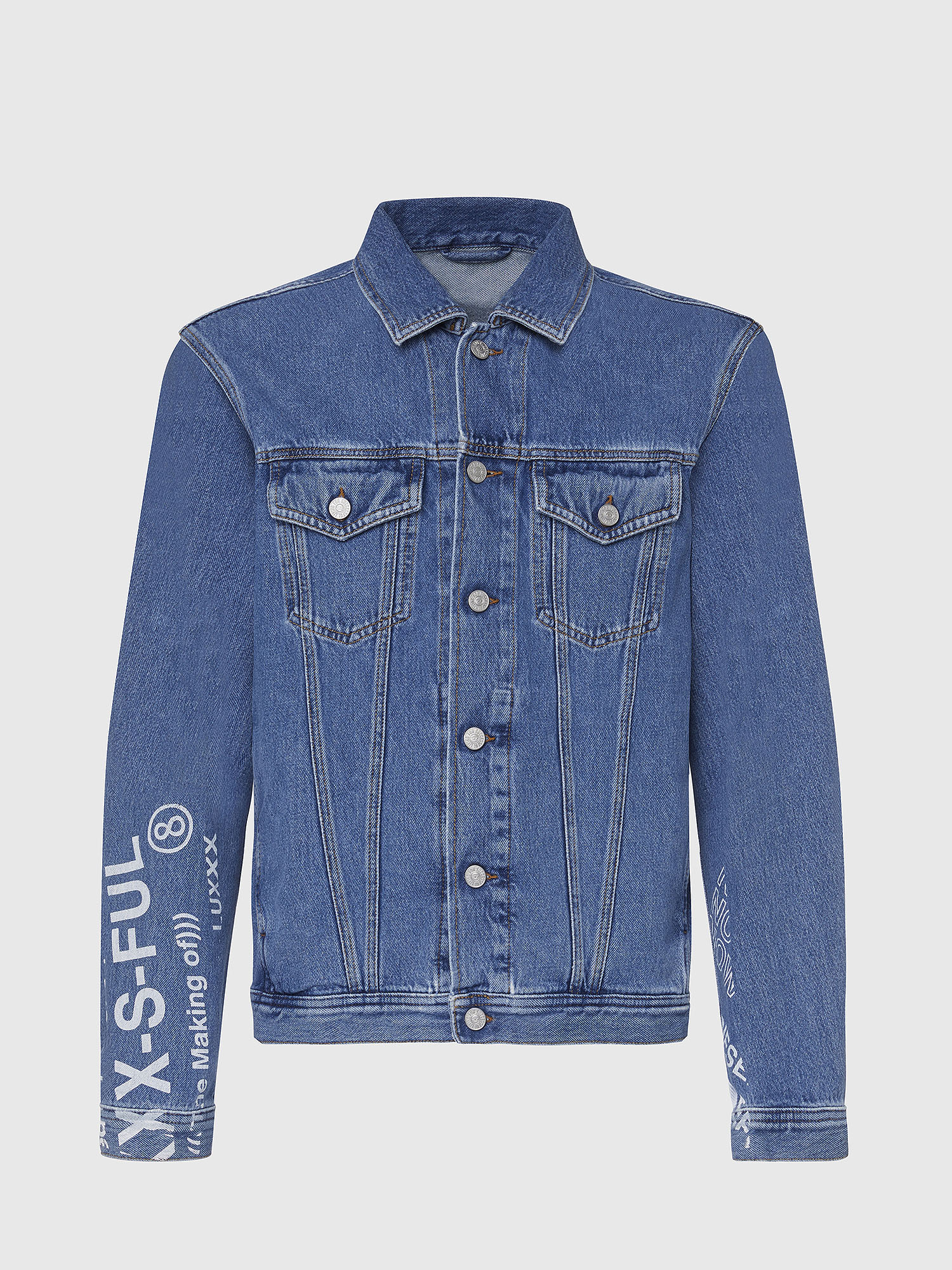 NHILL-SP2, Light Blue Diesel - NHILL-SP2, Light Blue - Denim Jackets - Image 1