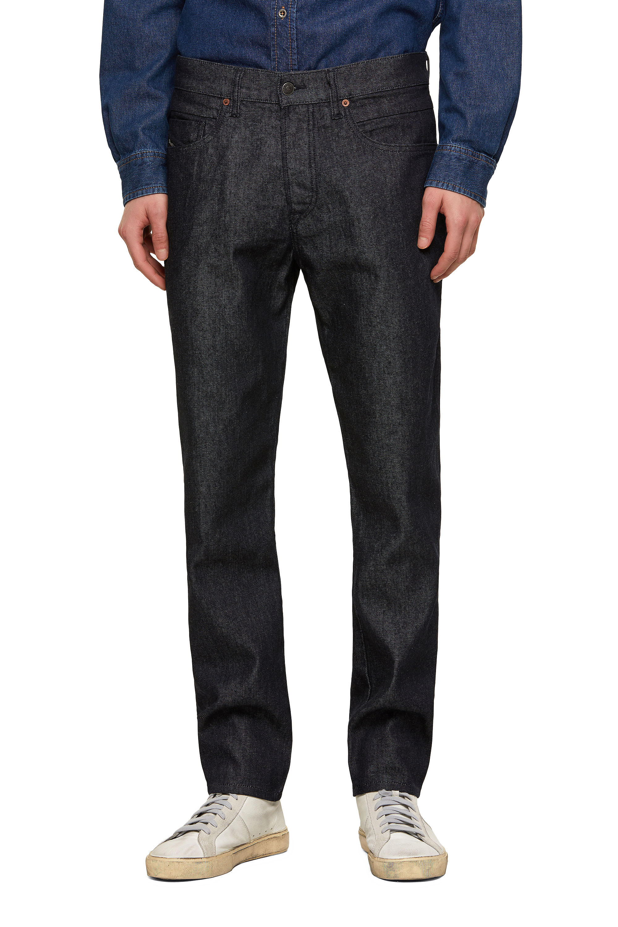 D-Fining-Chino 009HF, Dark Blue Diesel - D-Fining-Chino 009HF, Dark Blue - Jeans - Image 1