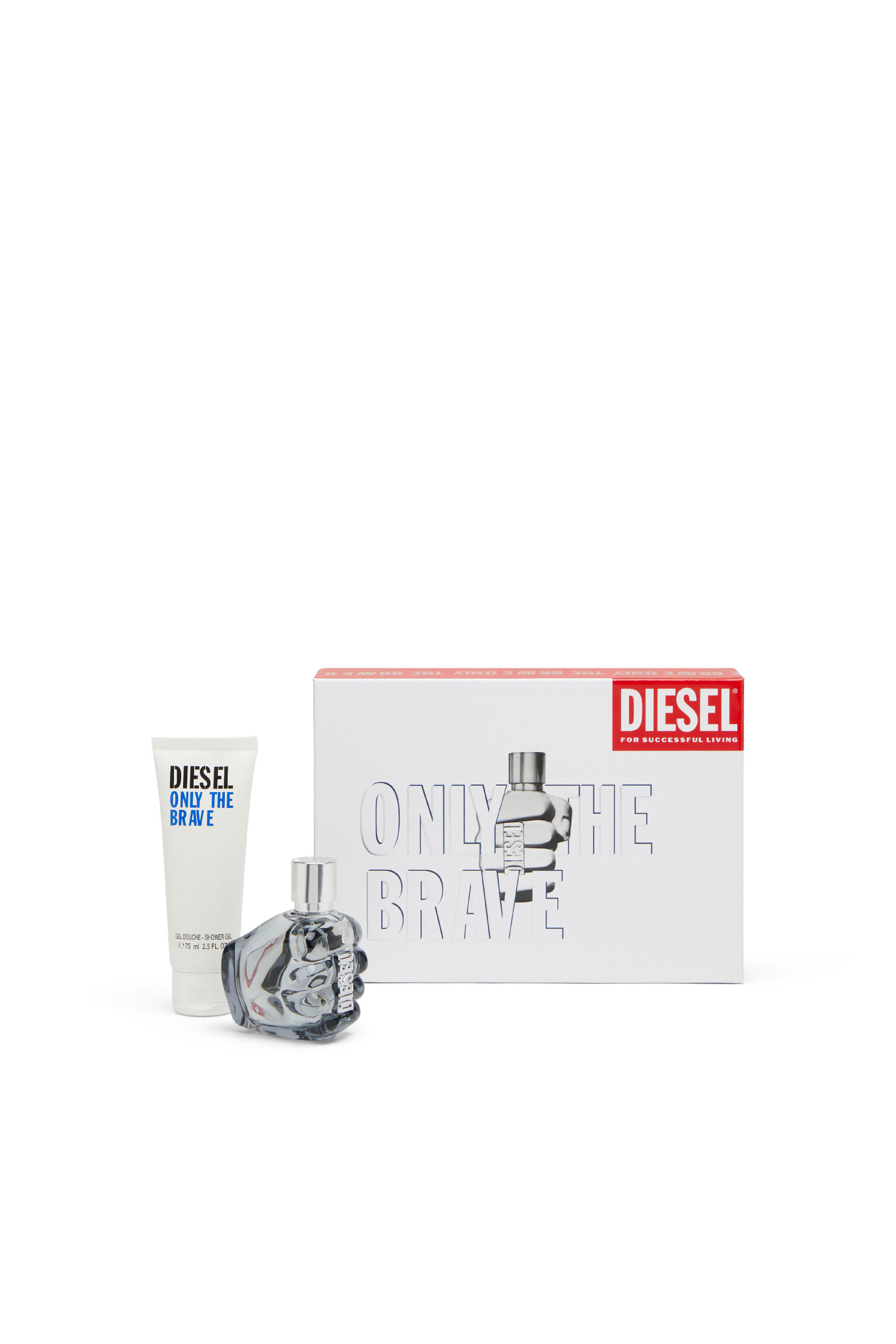 Diesel - ONLY THE BRAVE 50 ML GIFT SET, White - Image 1