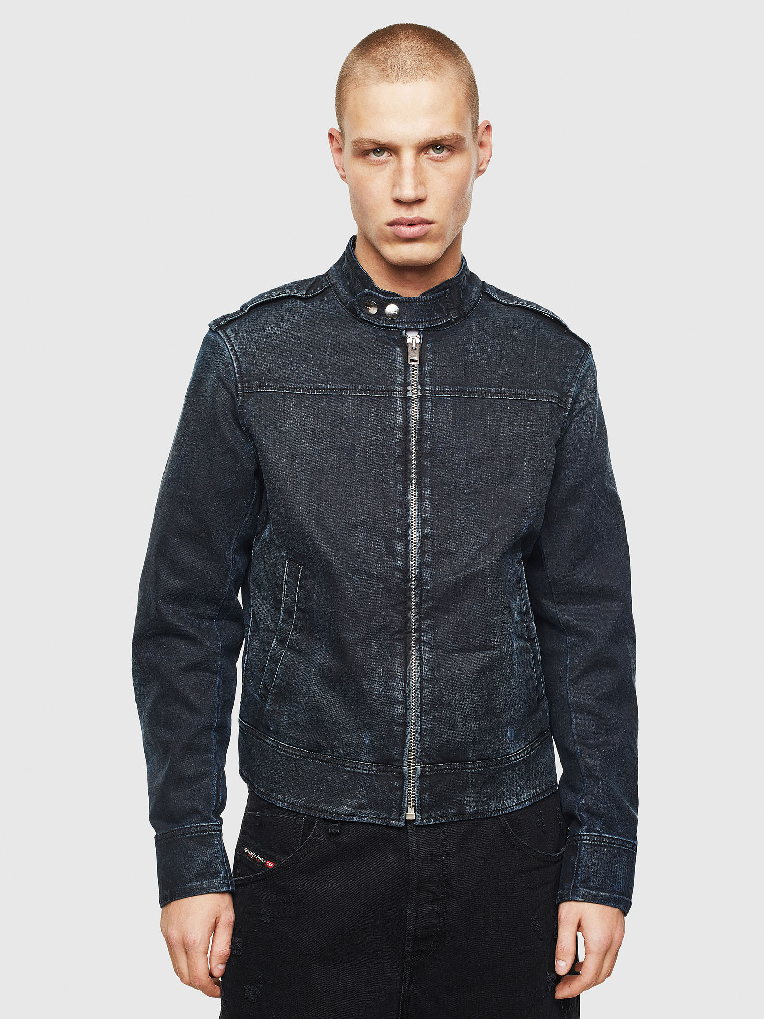 D-JEI JOGGJEANS, Dark Blue Diesel - D-JEI JOGGJEANS, Dark Blue - Denim Jackets - Image 1