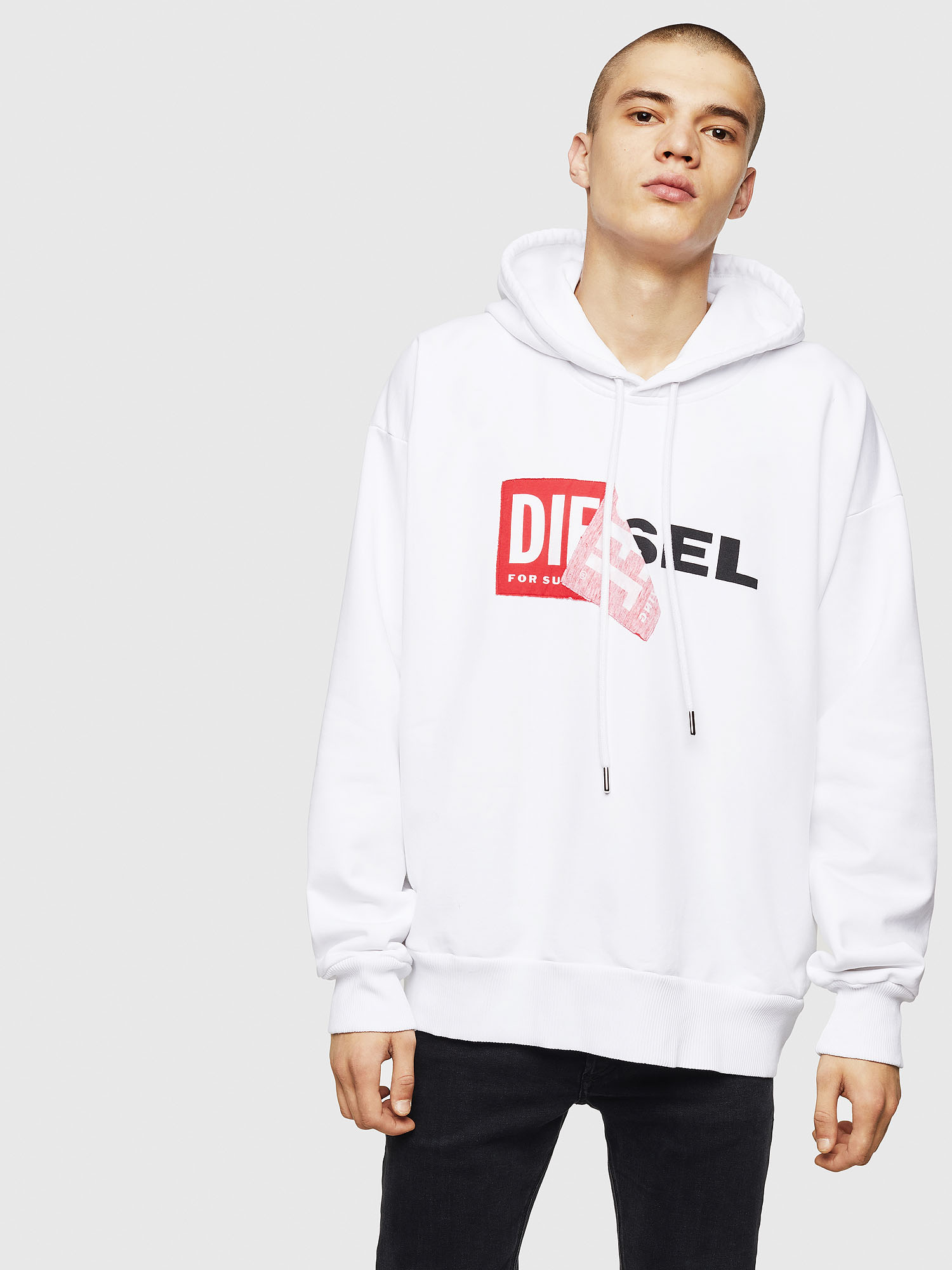 S-ALBY, White Diesel - S-ALBY, White - Sweaters - Image 1