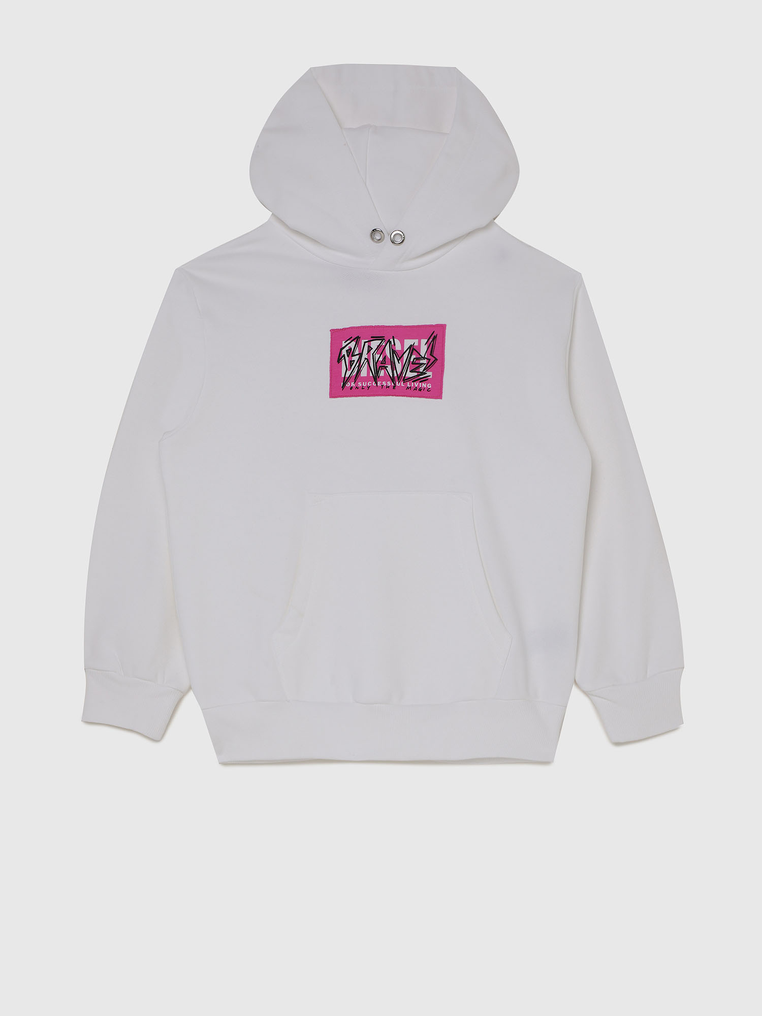SGIRKHOODX5 OVER, White Diesel - SGIRKHOODX5 OVER, White - Sweaters - Image 1
