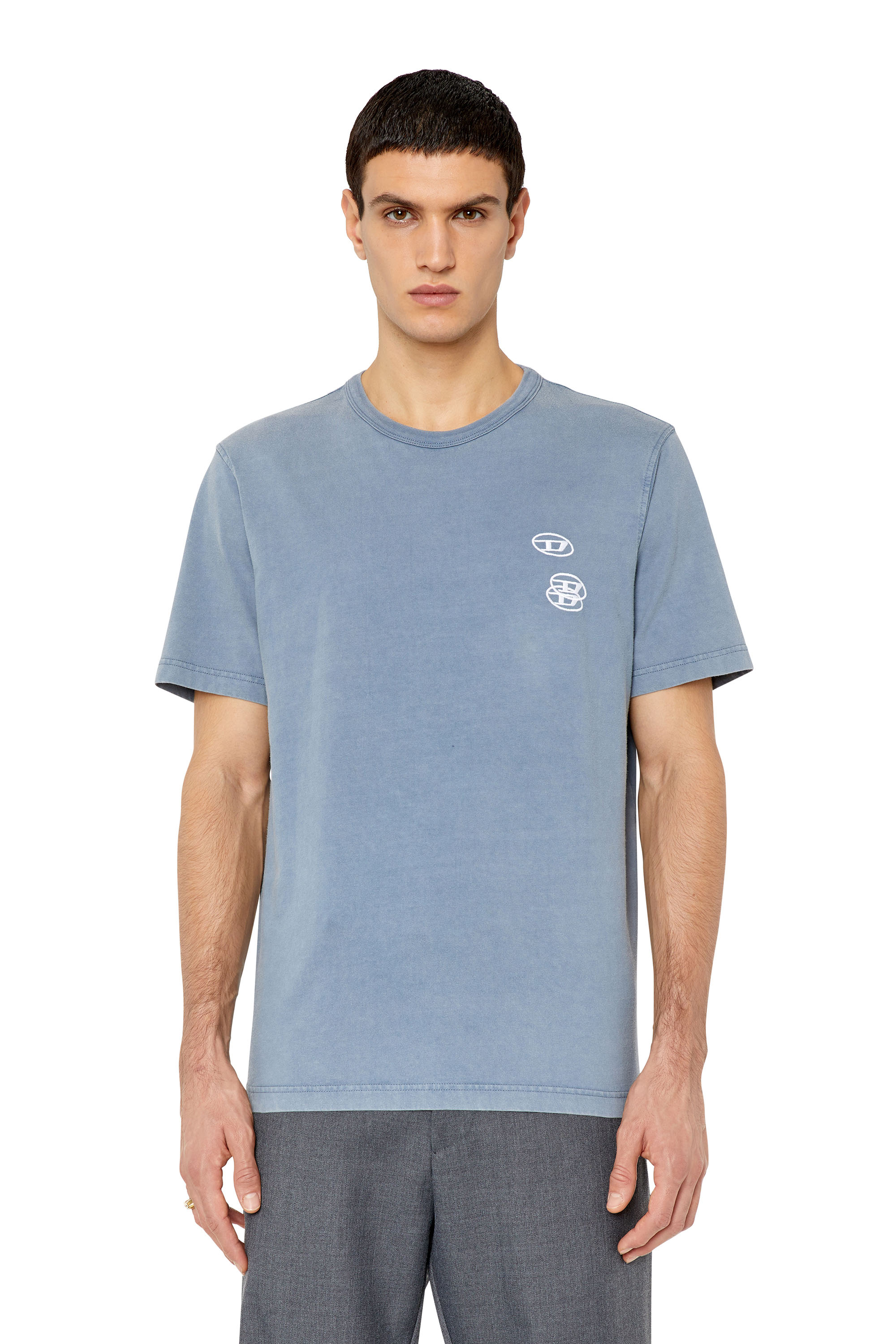 Diesel - T-JUST-G14, Light Blue - Image 1