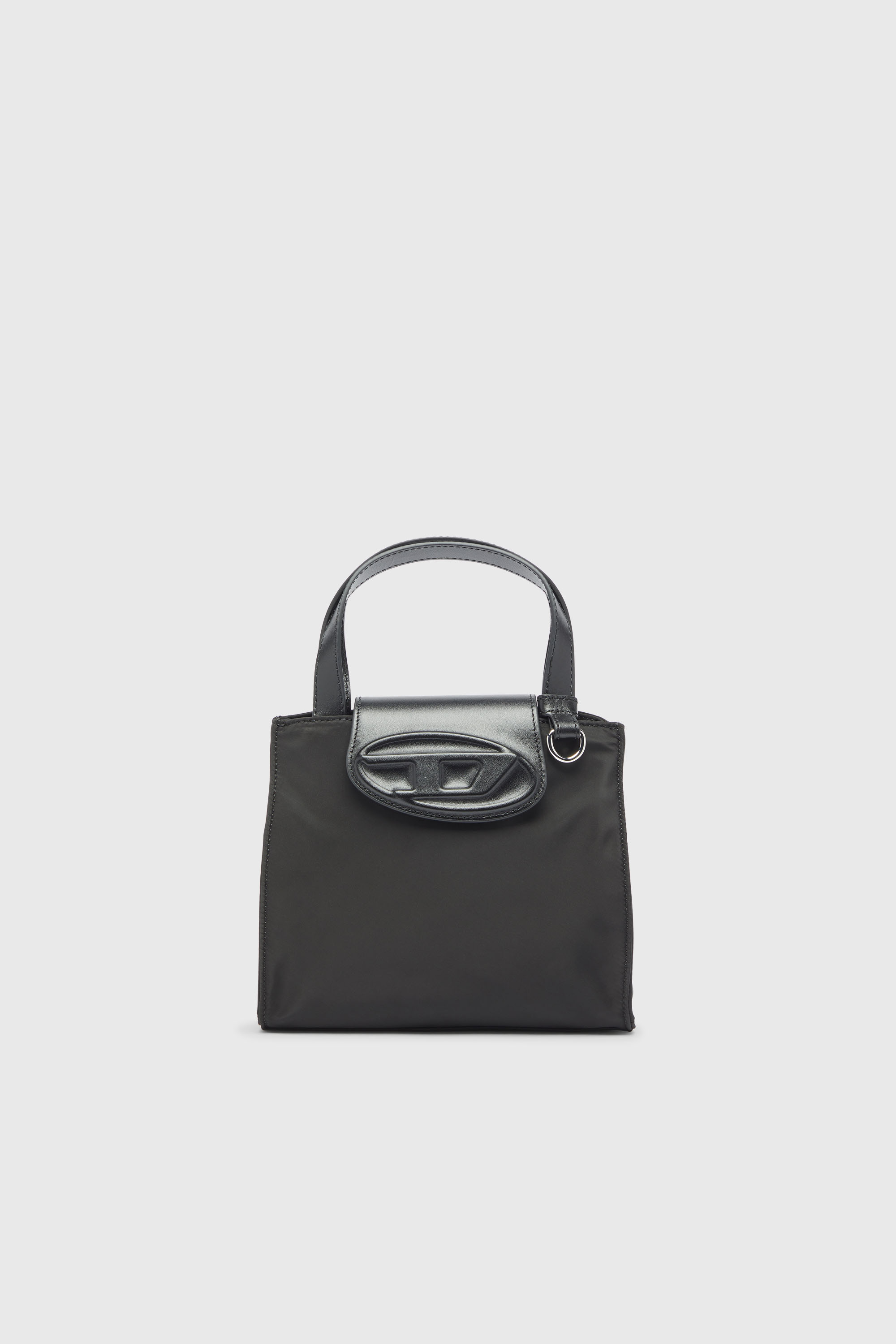 Diesel - 1DR TOTE E/W XS, Unisex's 1DR - Handbag in nylon and leather in Black - 1