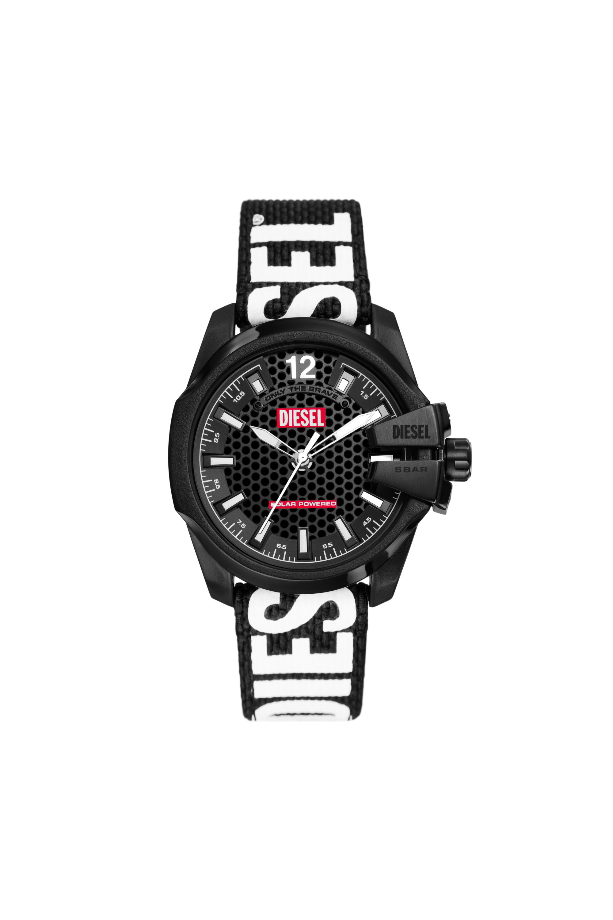 Men's Baby Chief solar-powered black rpet watch | Multicolor | Diesel