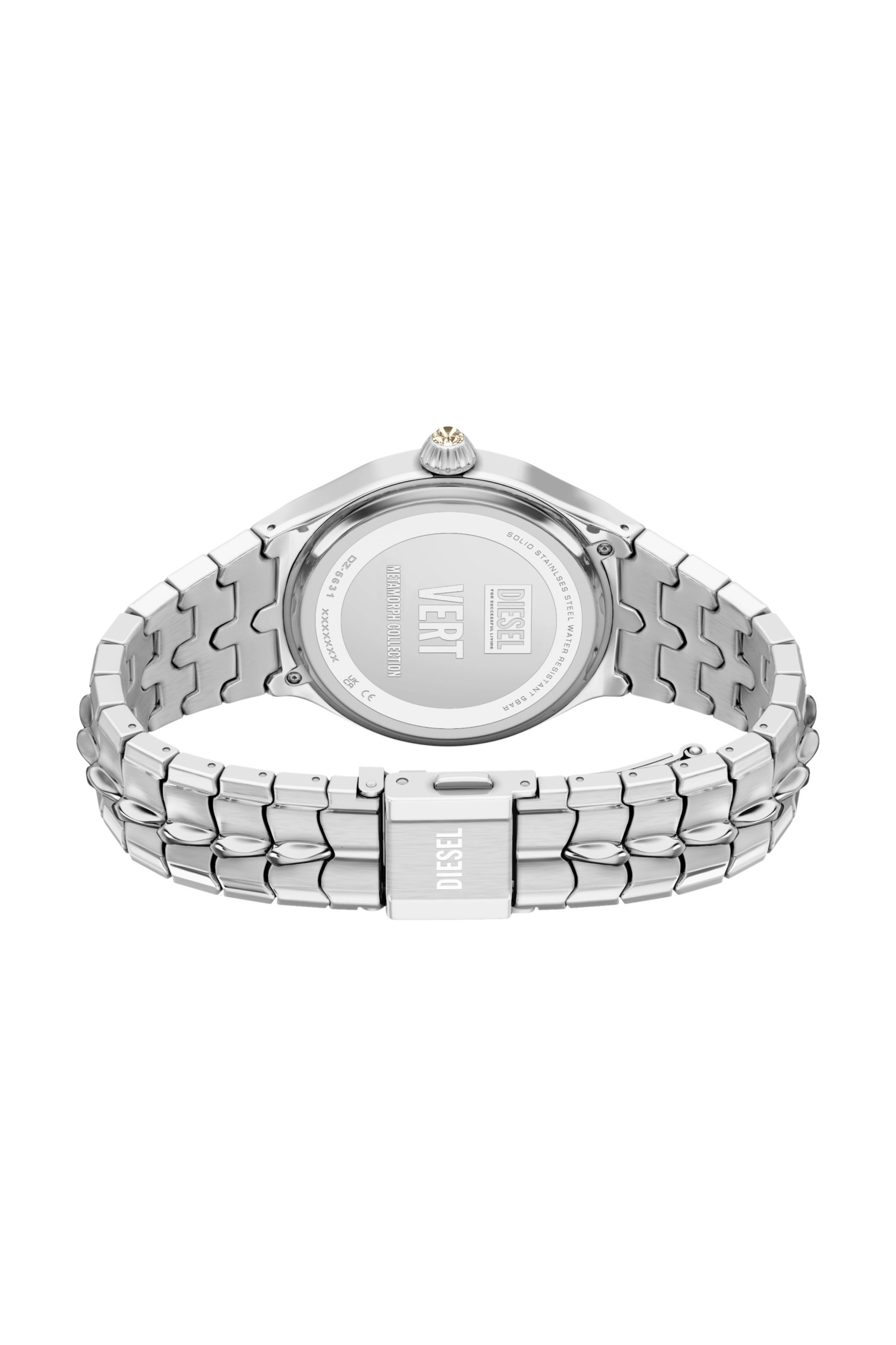 Diesel - DZ5631 WATCH, Man's Vert Stainless Steel Watch in Silver - 5