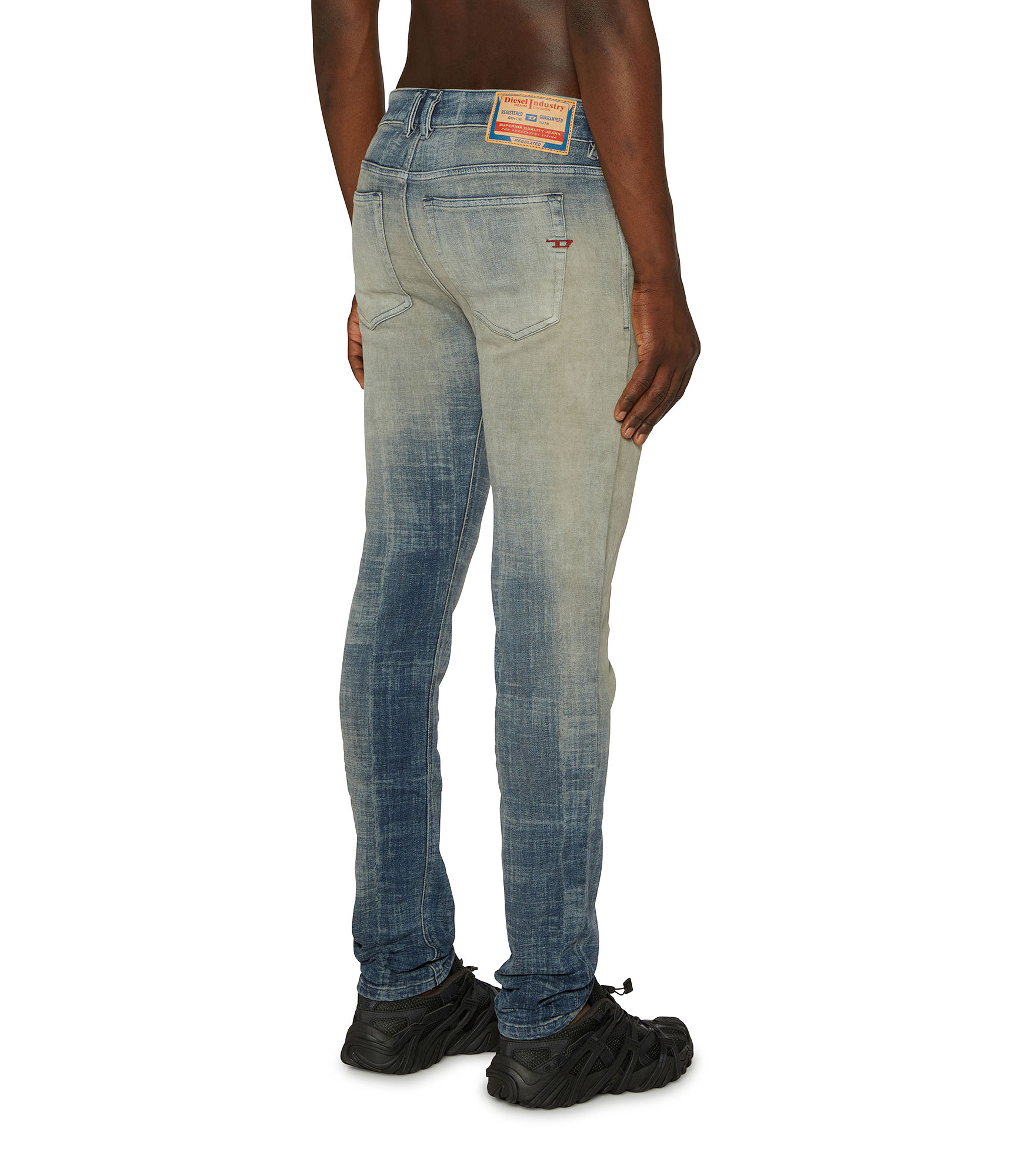 Diesel - Man's Skinny Jeans 1979 Sleenker 09K57, Medium blue - 2