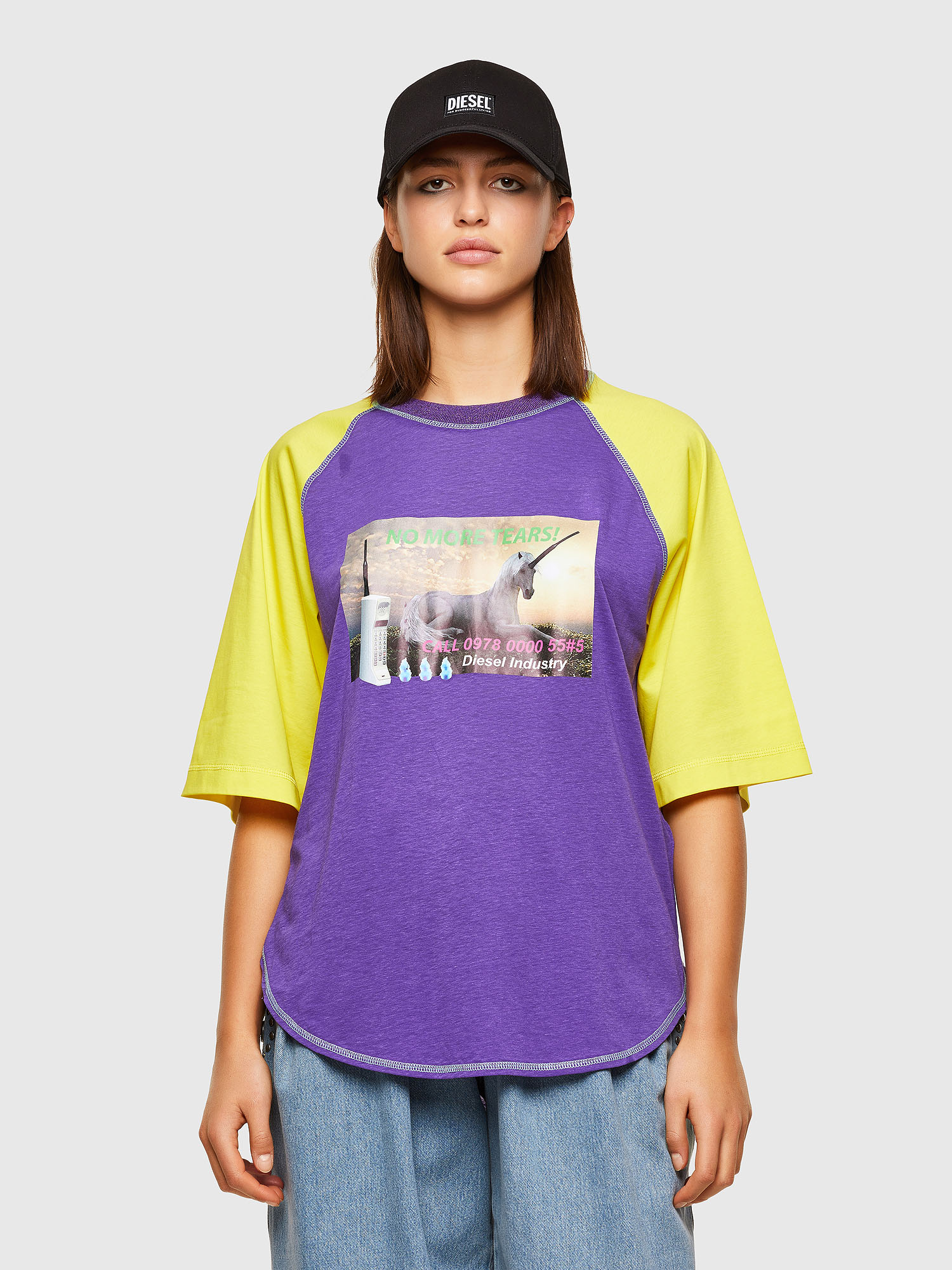 T-SPO, Violet/Yellow Diesel - T-SPO, Violet/Yellow - T-Shirts - Image 1