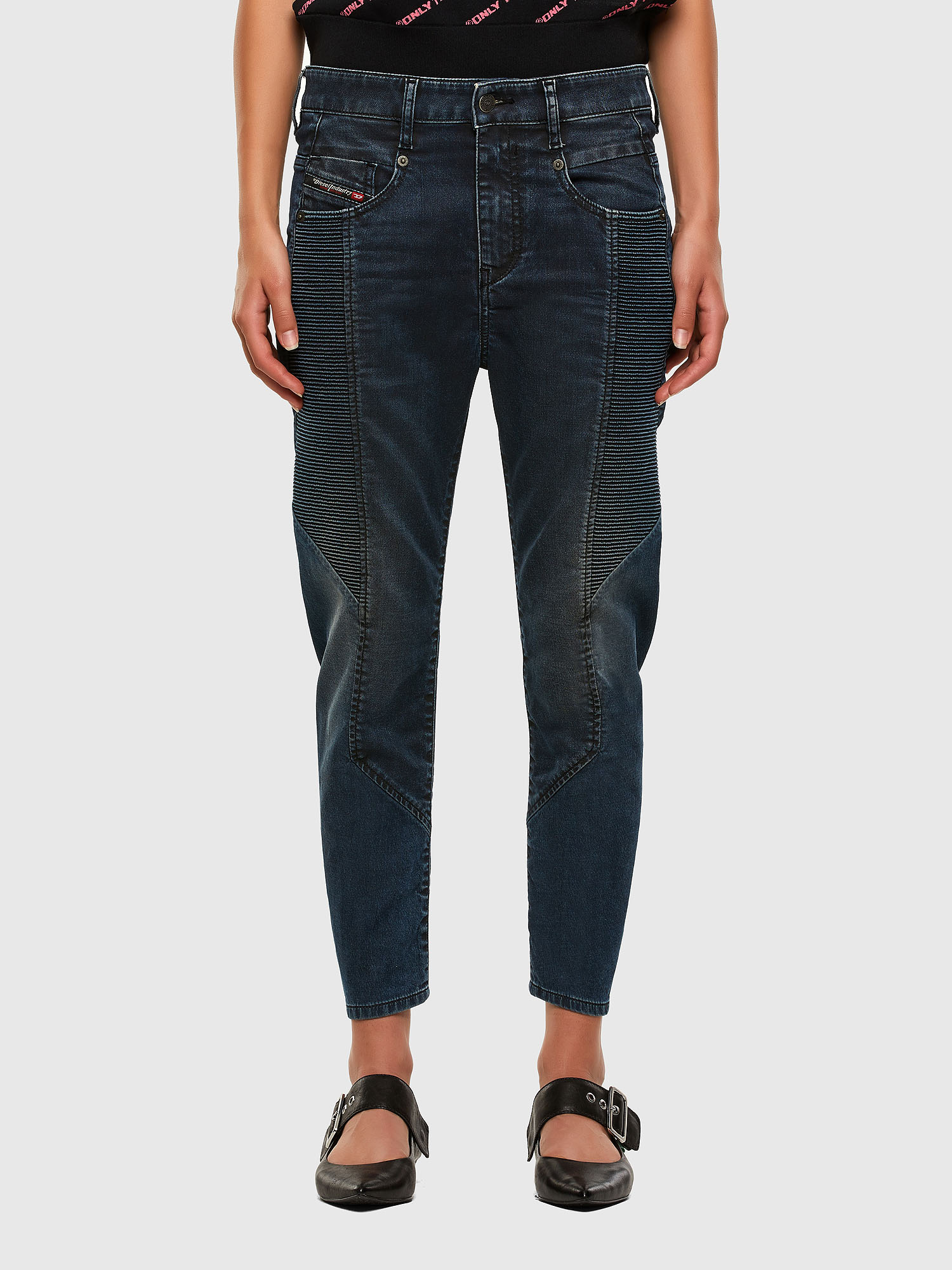 Fayza JoggJeans 069PQ, Dark Blue Diesel - Fayza JoggJeans 069PQ, Dark Blue - Jeans - Image 1