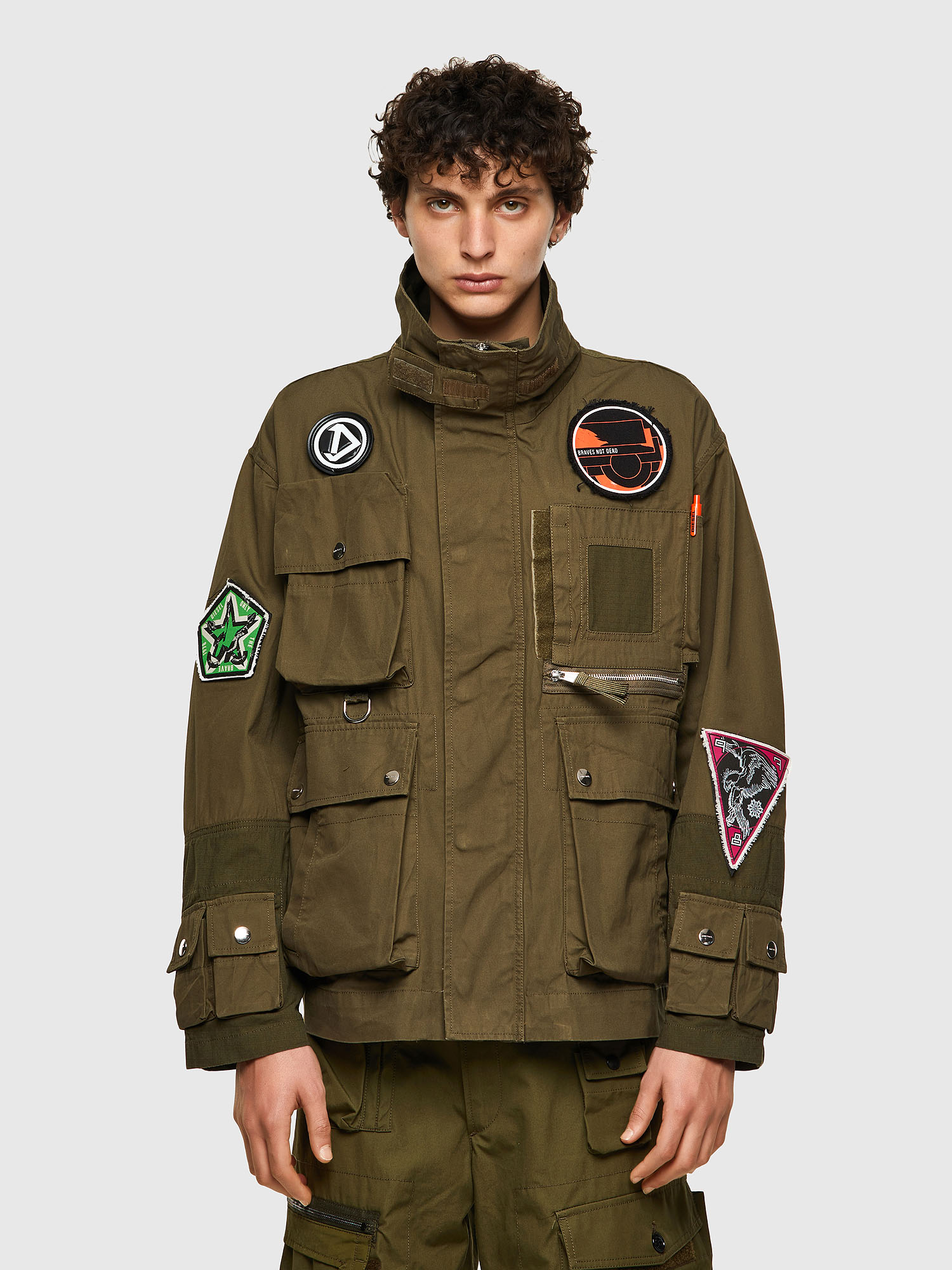 J-BATTLE, Military Green Diesel - J-BATTLE, Military Green - Jackets - Image 1