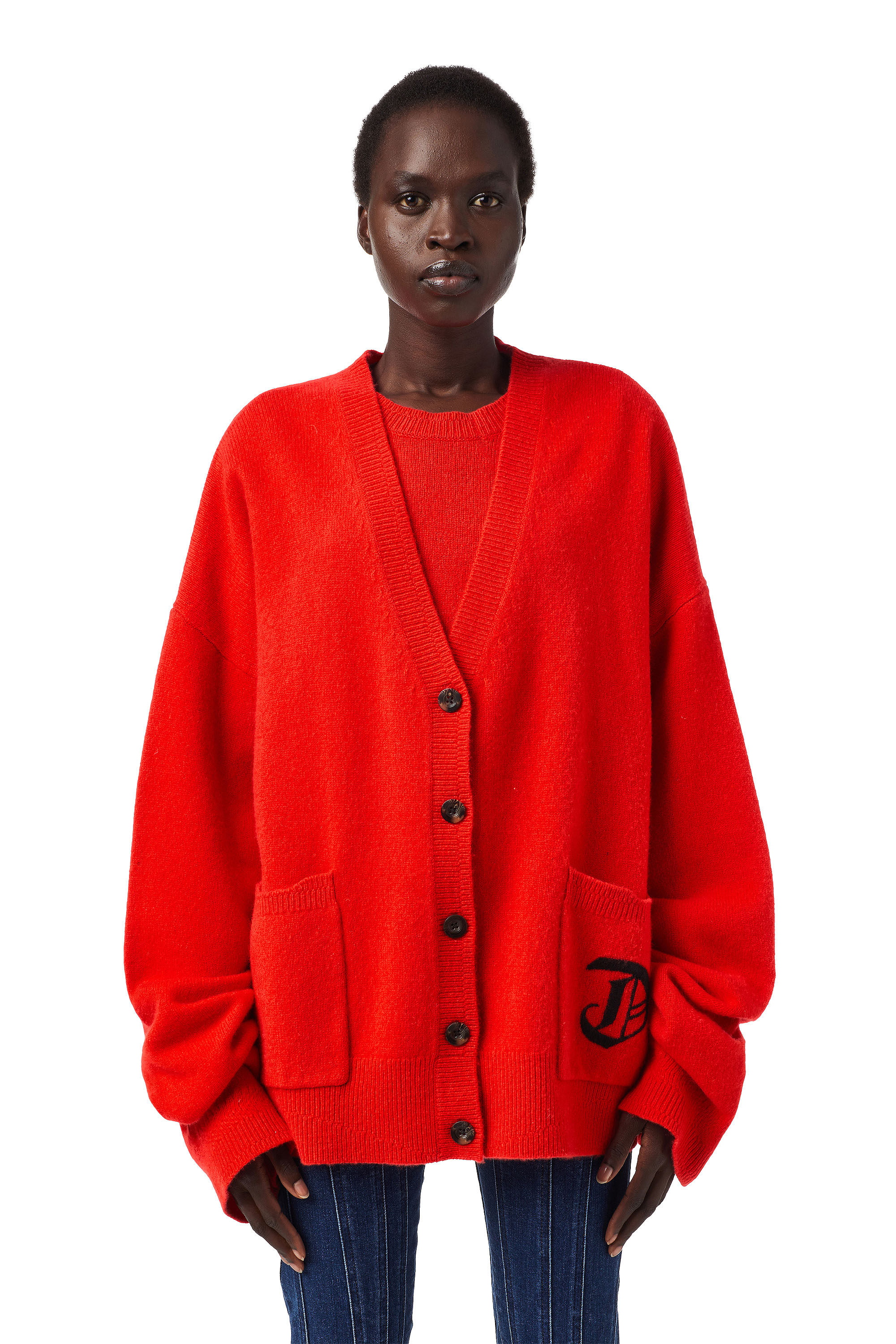 M-LOUISIANA, Orange Diesel - M-LOUISIANA, Orange - Knitwear - Image 1