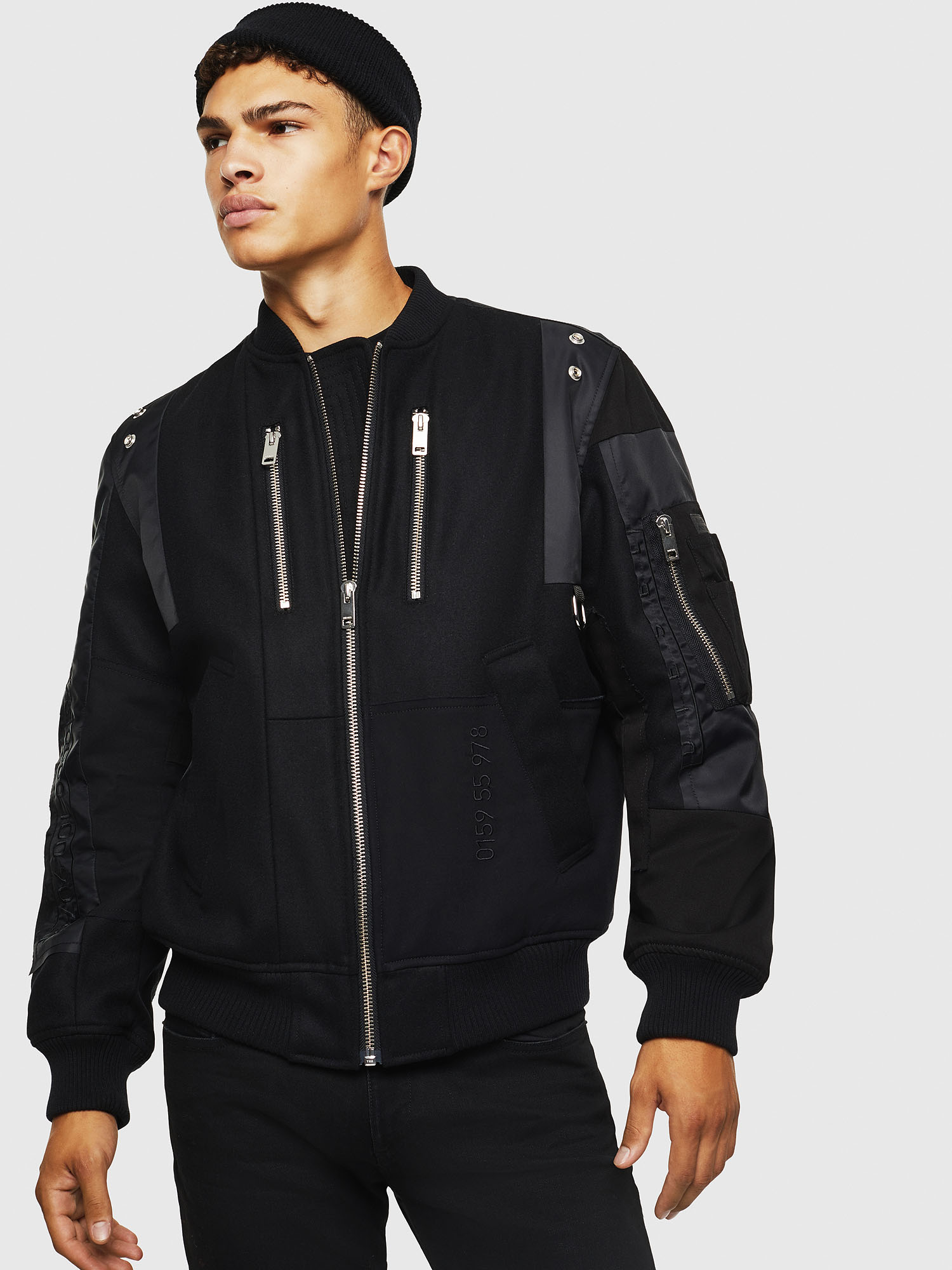 W-GARBO, Black Diesel - W-GARBO, Black - Winter Jackets - Image 1