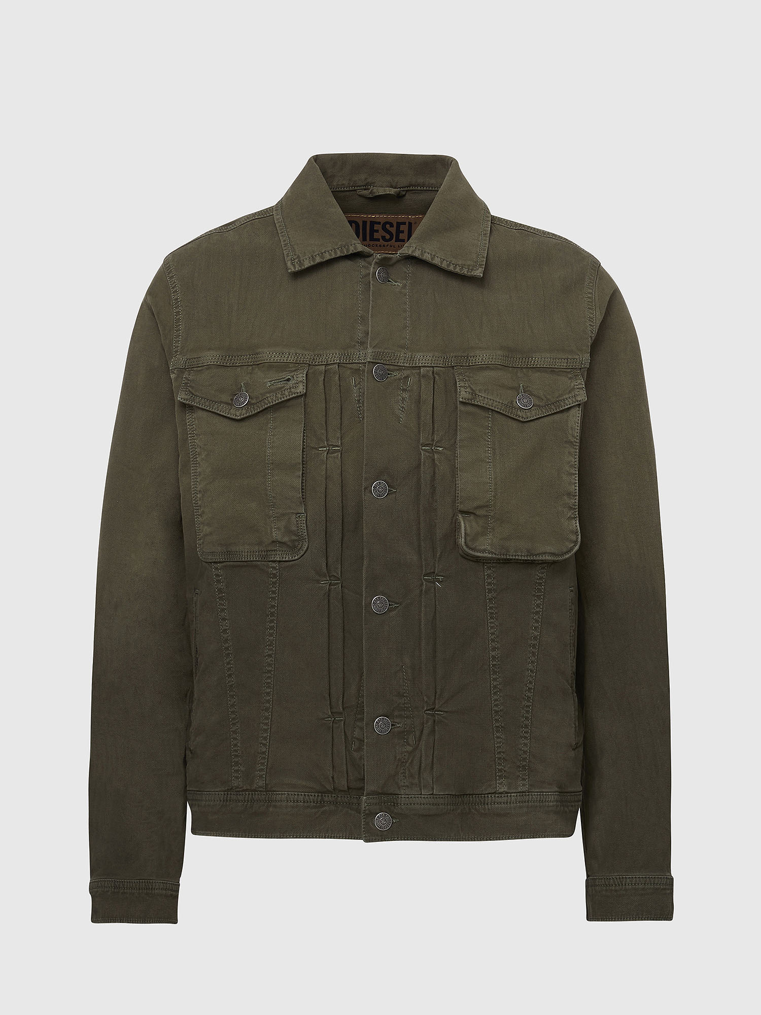 D-YOGI-SP JOGGJEANS, Olive Green Diesel - D-YOGI-SP JOGGJEANS, Olive Green - Denim Jackets - Image 1