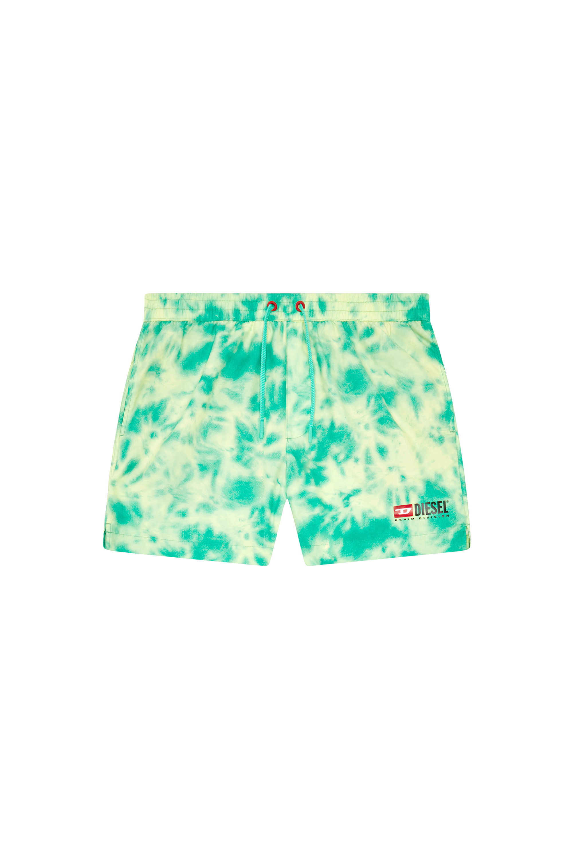 新品　DIESEL　スイム ハーフ パンツ　L　A13161　BMBX KEN Men's Mid-length swim shorts with tie-dye print | Multicolor | Diesel