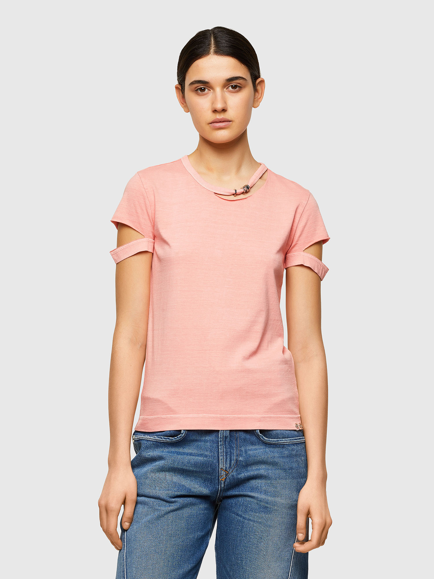 T-BULLOCK-A1, Pink Diesel - T-BULLOCK-A1, Pink - T-Shirts - Image 1