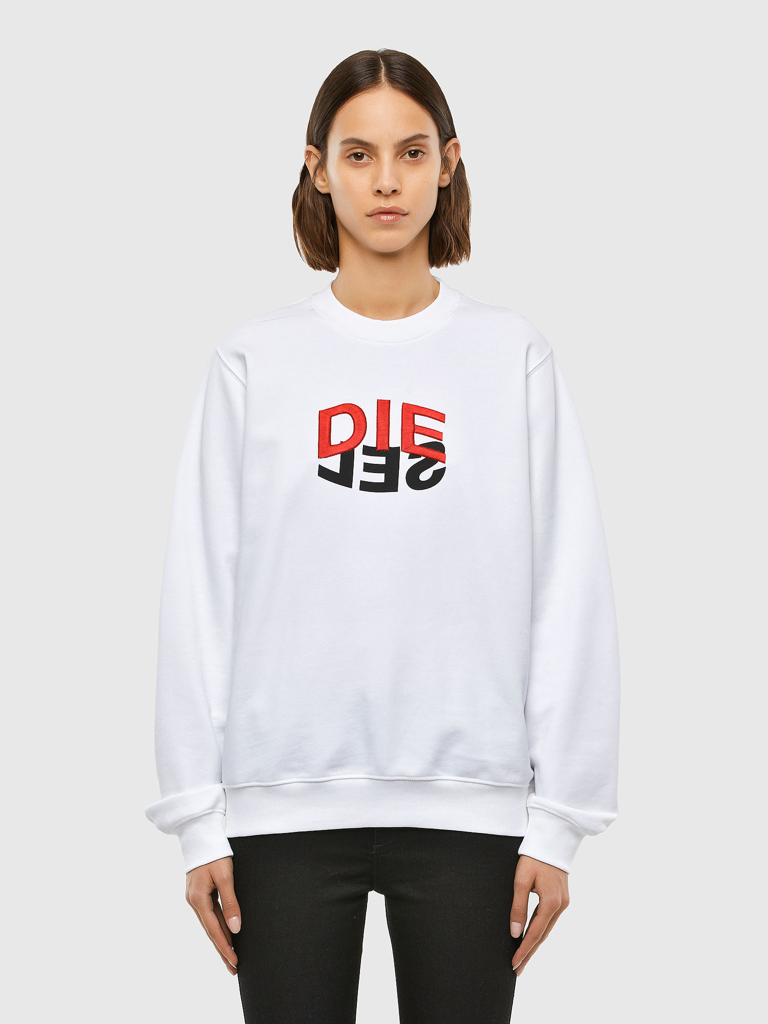 F-ANG-V41, White Diesel - F-ANG-V41, White - Sweaters - Image 1