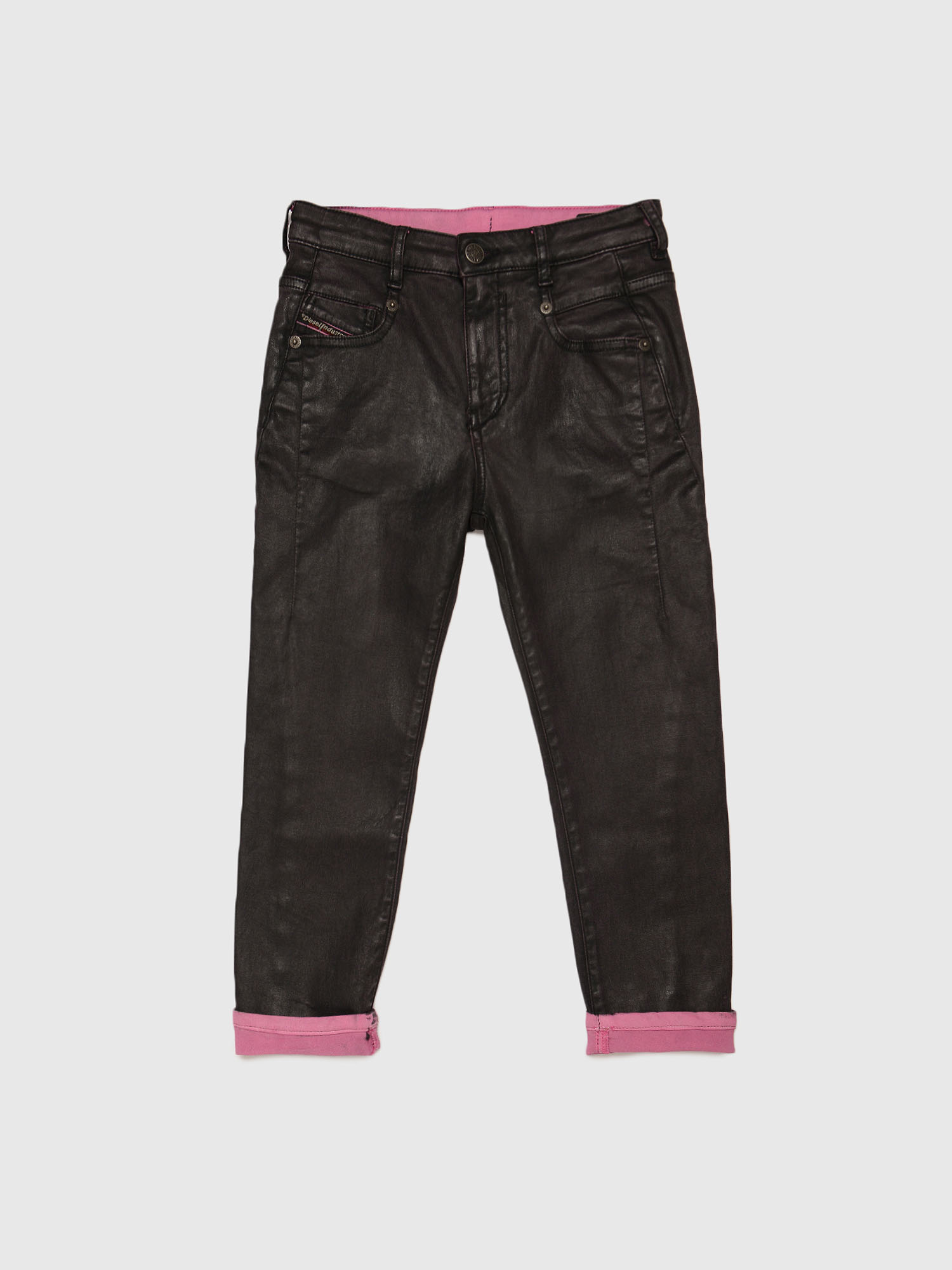 D-FAYZA-J JOGGJEANS, Black/Pink Diesel - D-FAYZA-J JOGGJEANS, Black/Pink - Jeans - Image 1