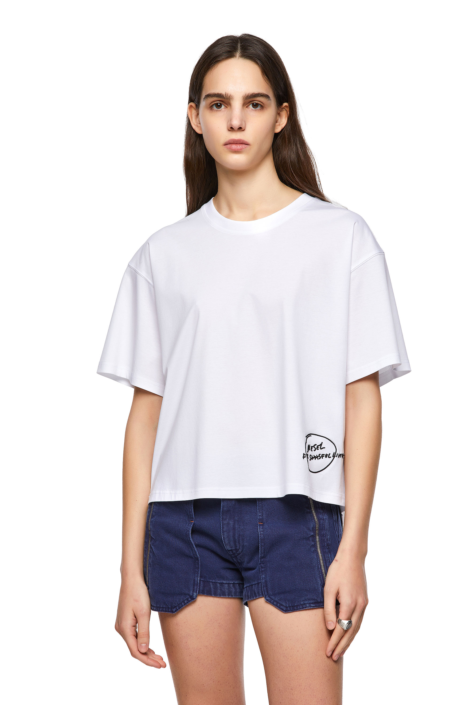 T-BOWBOW, White Diesel - T-BOWBOW, White - T-Shirts - Image 1