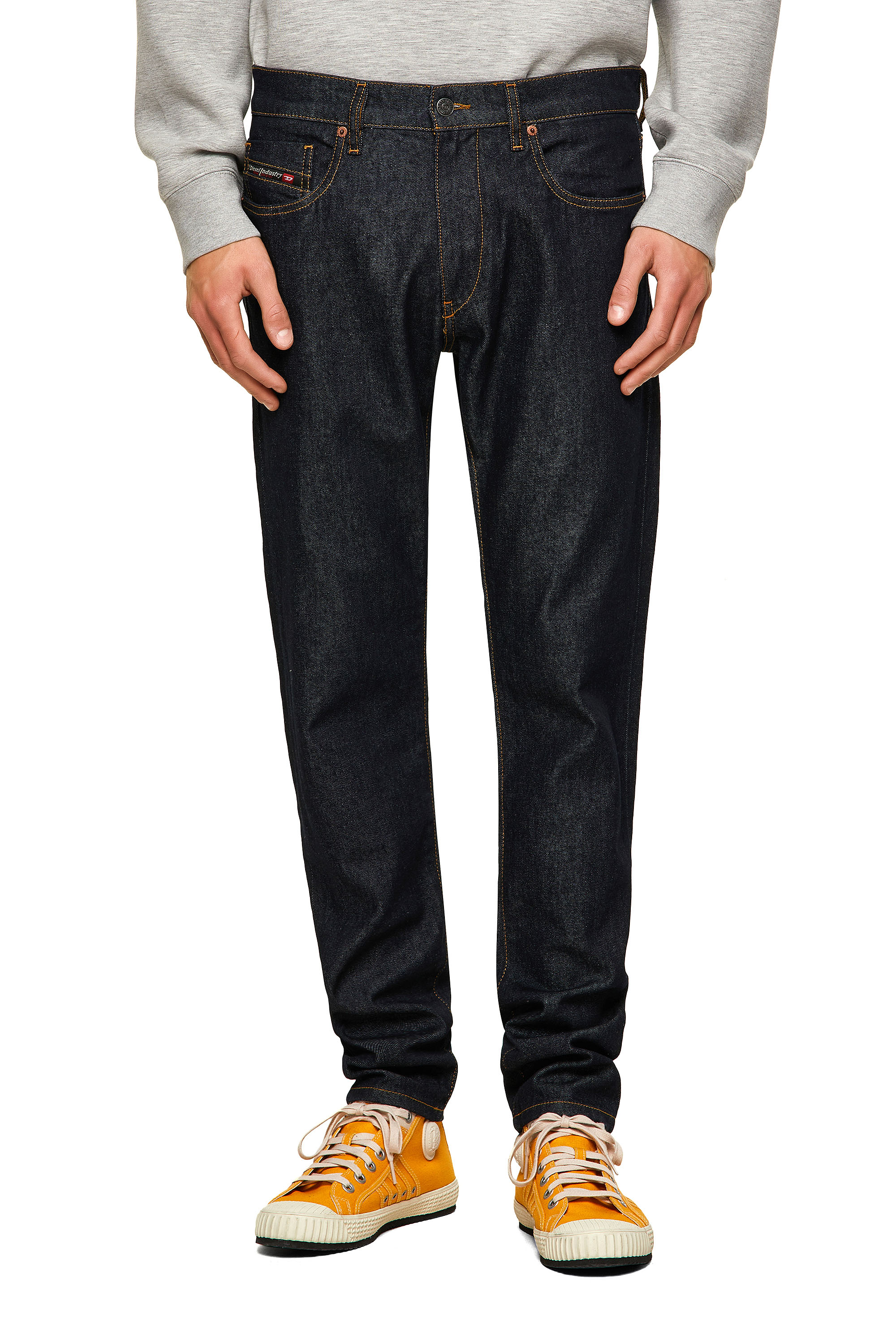 D-Strukt 009HF, Dark Blue Diesel - D-Strukt 009HF, Dark Blue - Jeans - Image 1