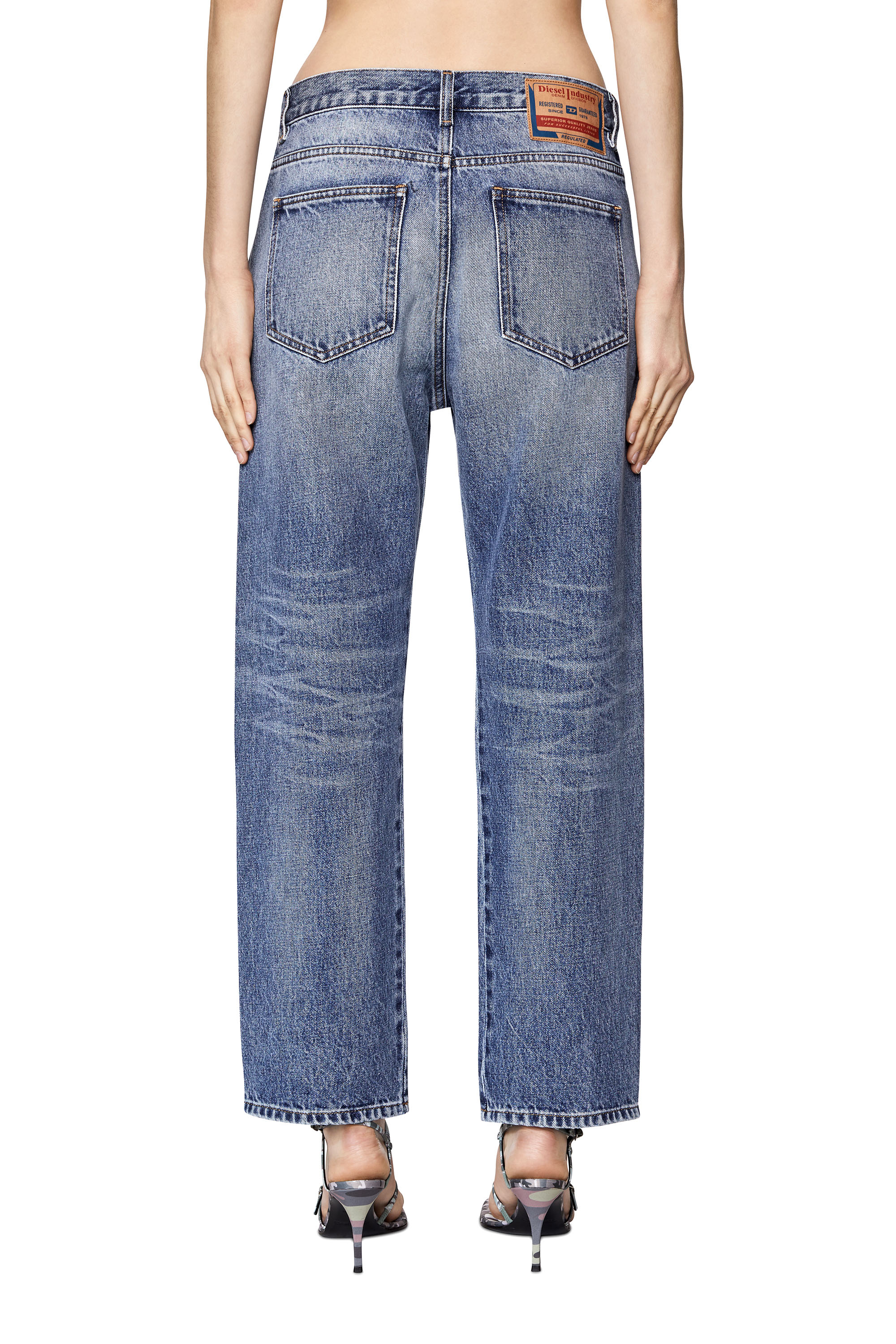 DIESEL Denim 2016 D-air Jeans in Light Blue Womens Clothing Jeans Straight-leg jeans Blue 
