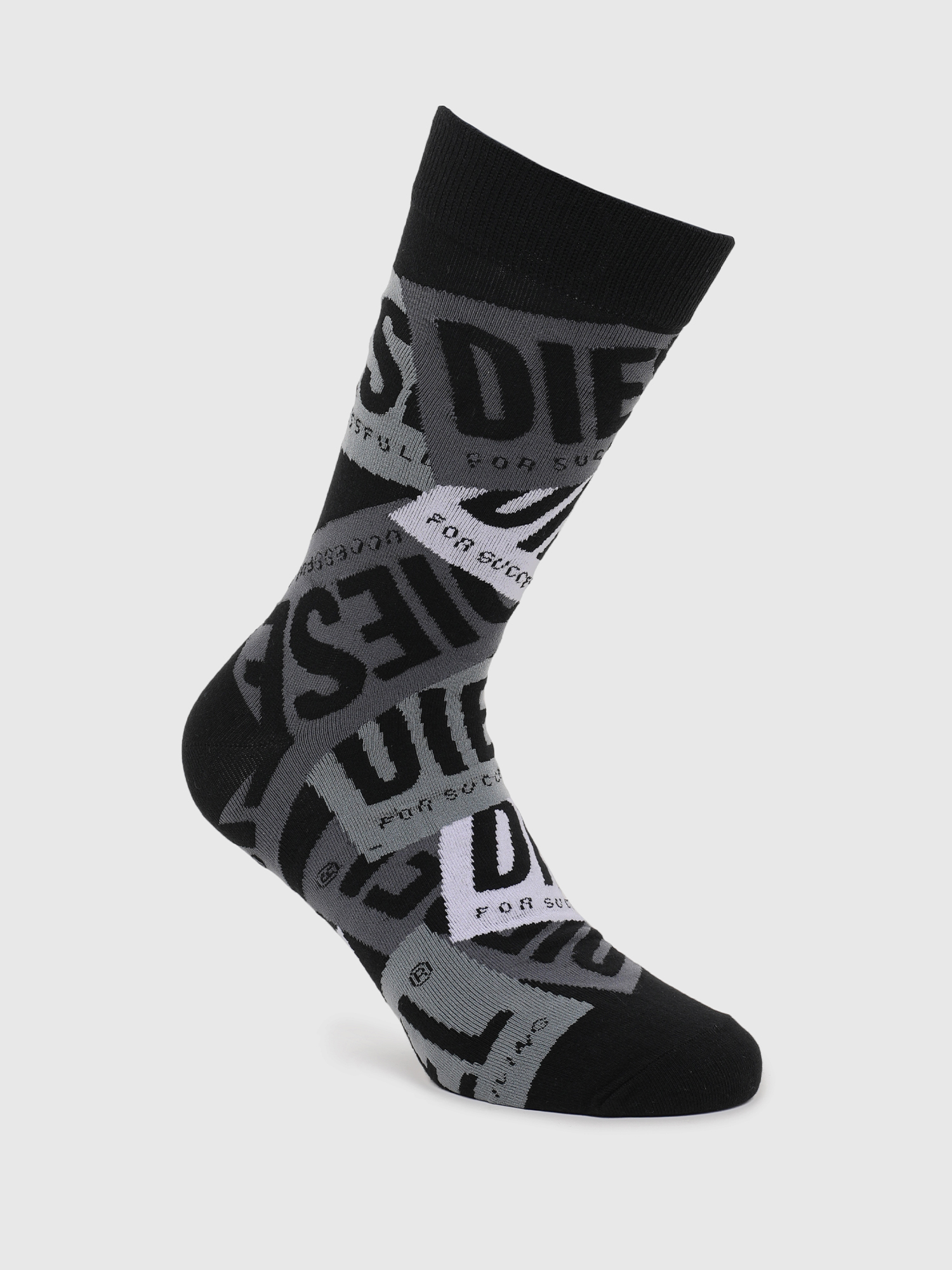 SKM-HERMINE, Black/Grey - Socks