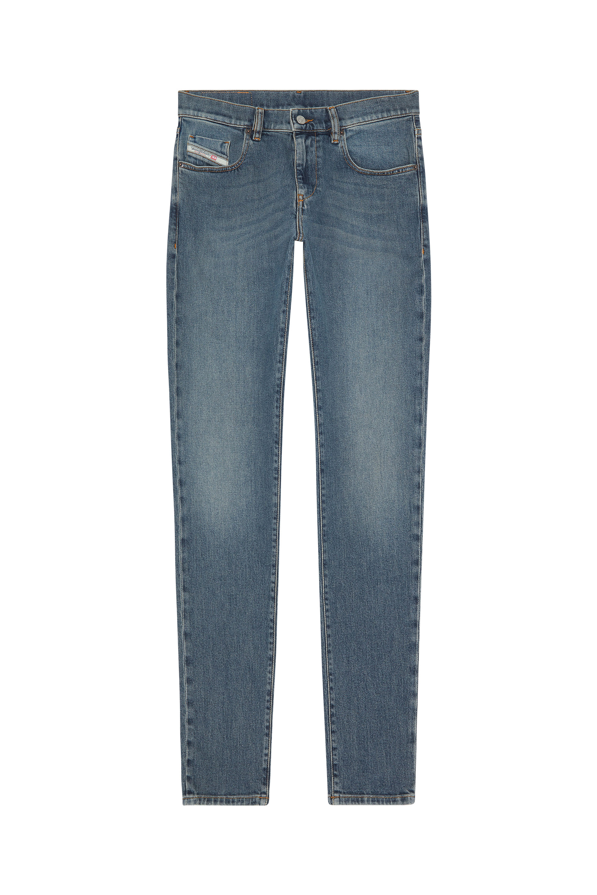 Diesel - Slim Jeans 2019 D-Strukt 09F74, Medium blue - Image 5
