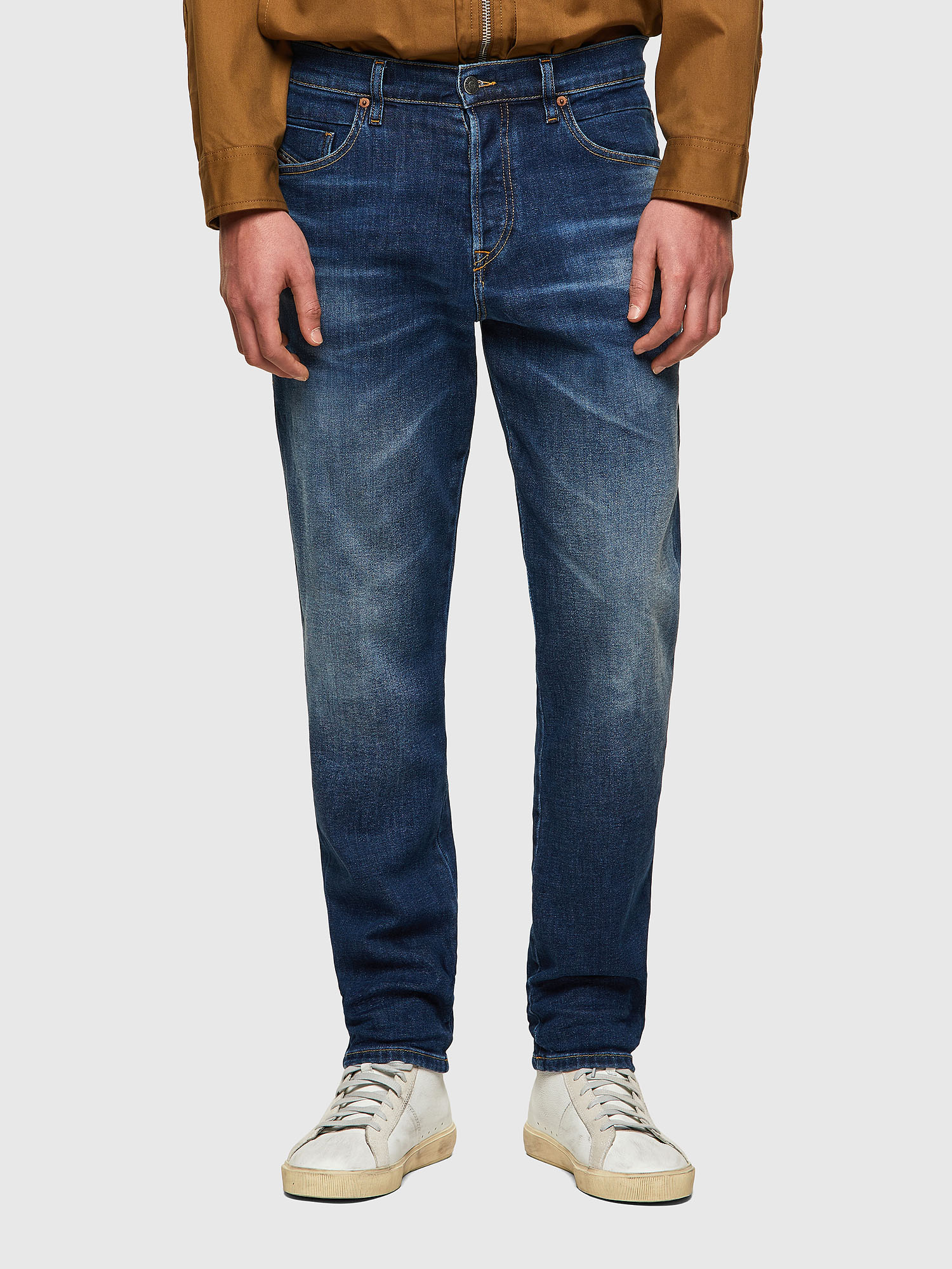 D-Fining-Chino 009MI, Dark Blue Diesel - D-Fining-Chino 009MI, Dark Blue - Jeans - Image 1