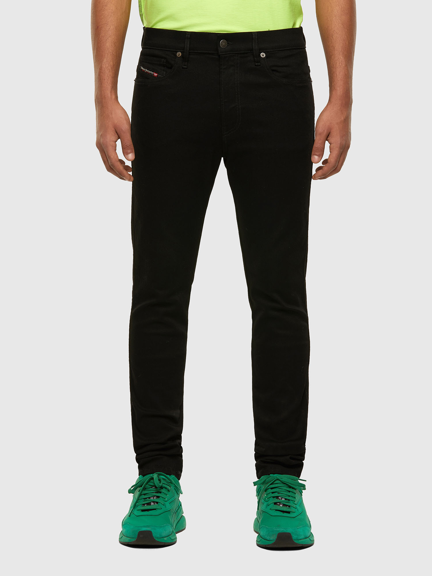 D-Istort 069EF, Black/Dark grey Diesel - D-Istort 069EF, Black/Dark grey - Jeans - Image 1