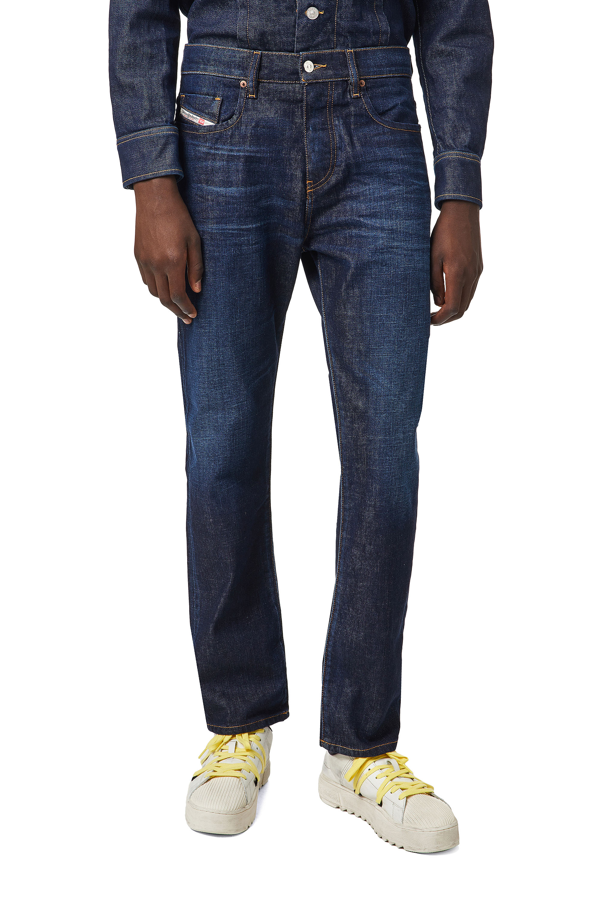 D-Viker 09A12, Dark Blue Diesel - D-Viker 09A12, Dark Blue - Jeans - Image 1