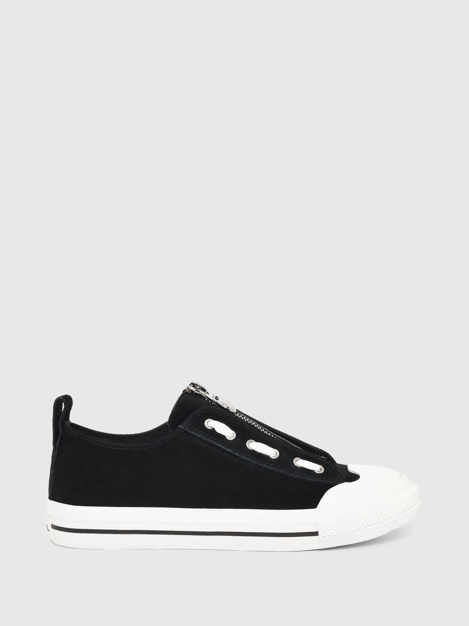 S-ASTICO LZIP, Black Diesel - S-ASTICO LZIP, Black - Sneakers - Image 1