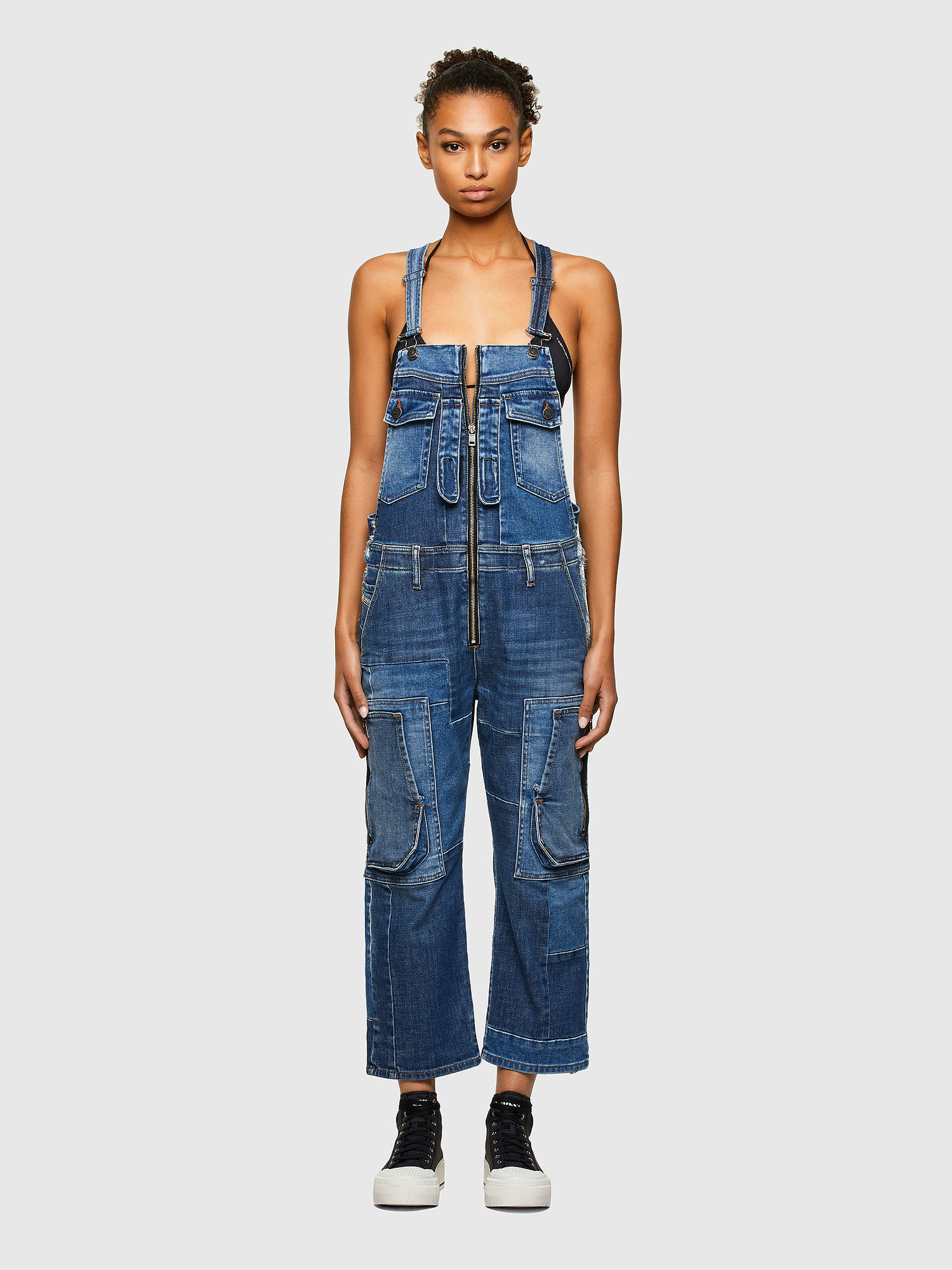 DE-TYPIC, Medium blue Diesel - DE-TYPIC, Medium blue - Jumpsuits - Image 1