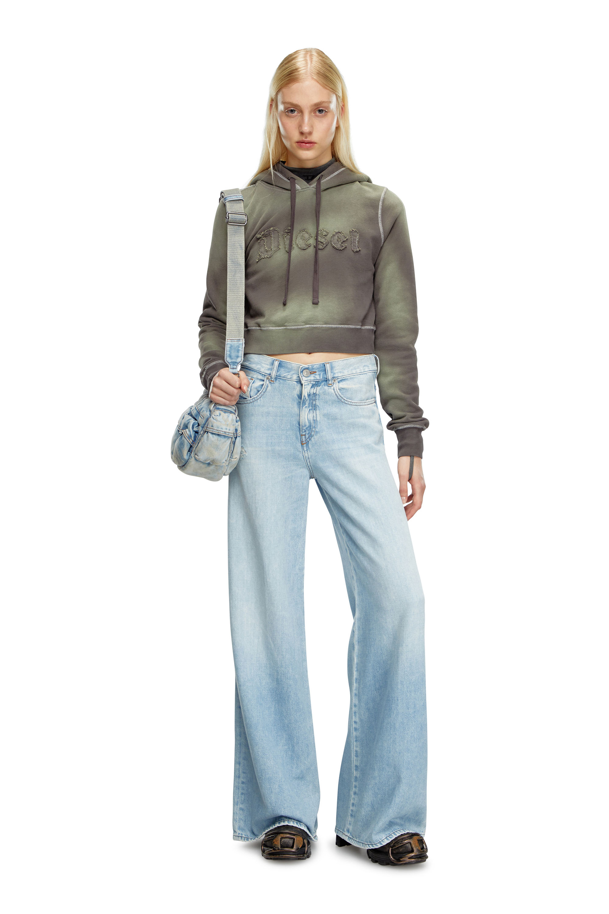 Diesel - Bootcut and Flare Jeans 1978 D-Akemi 068MQ, Light Blue - Image 2